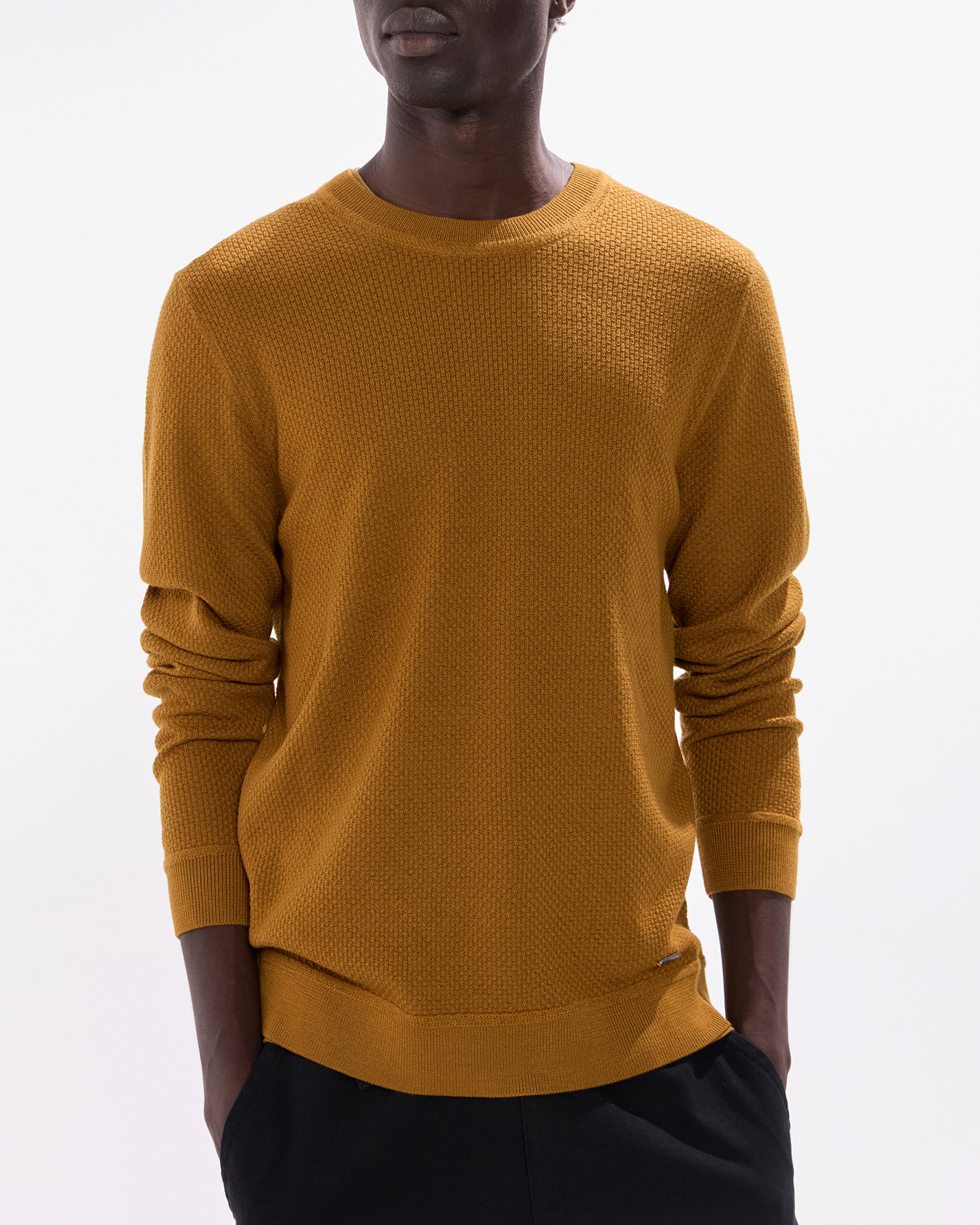 Gordon Textured Merino Knit
