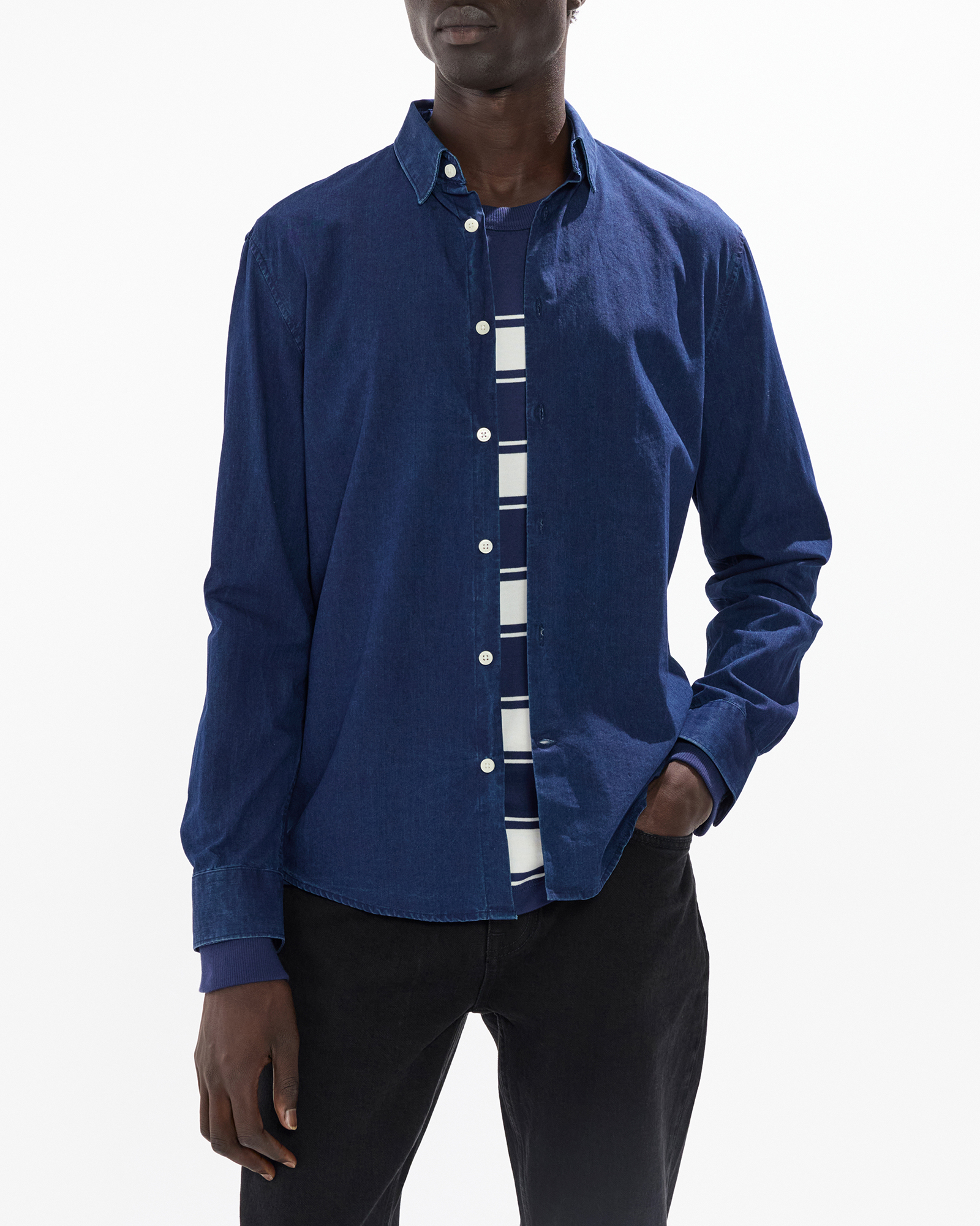 Jeffrey Denim Shirt