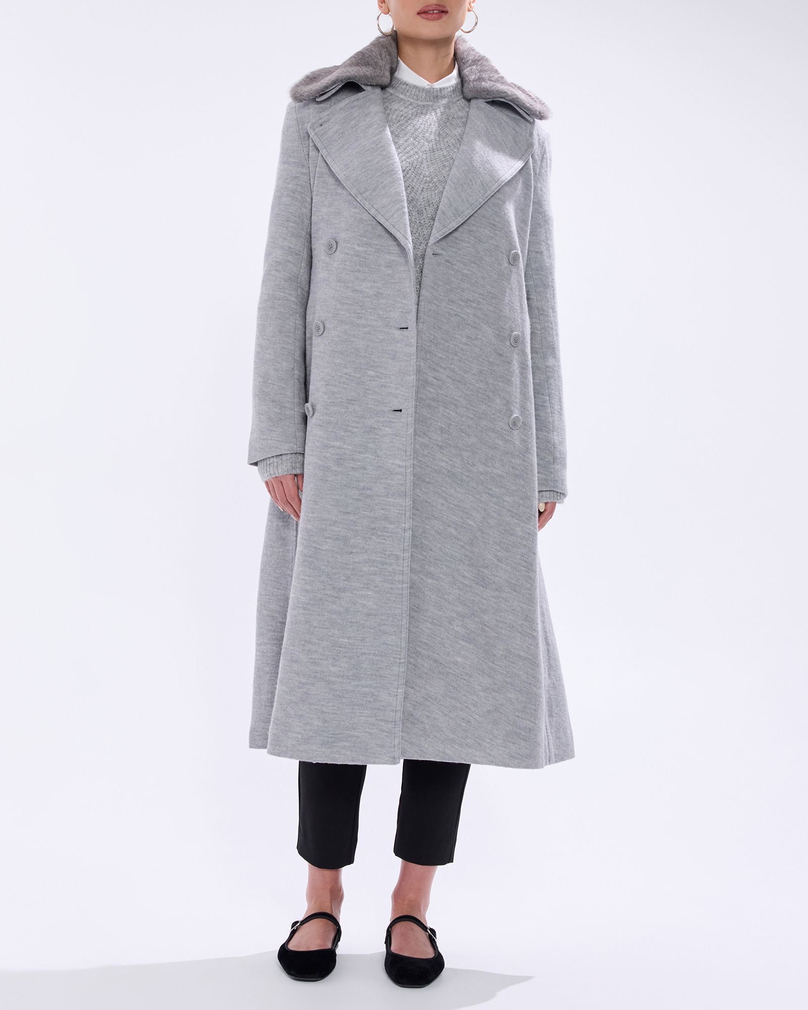 Isabella Felted Wool Coat