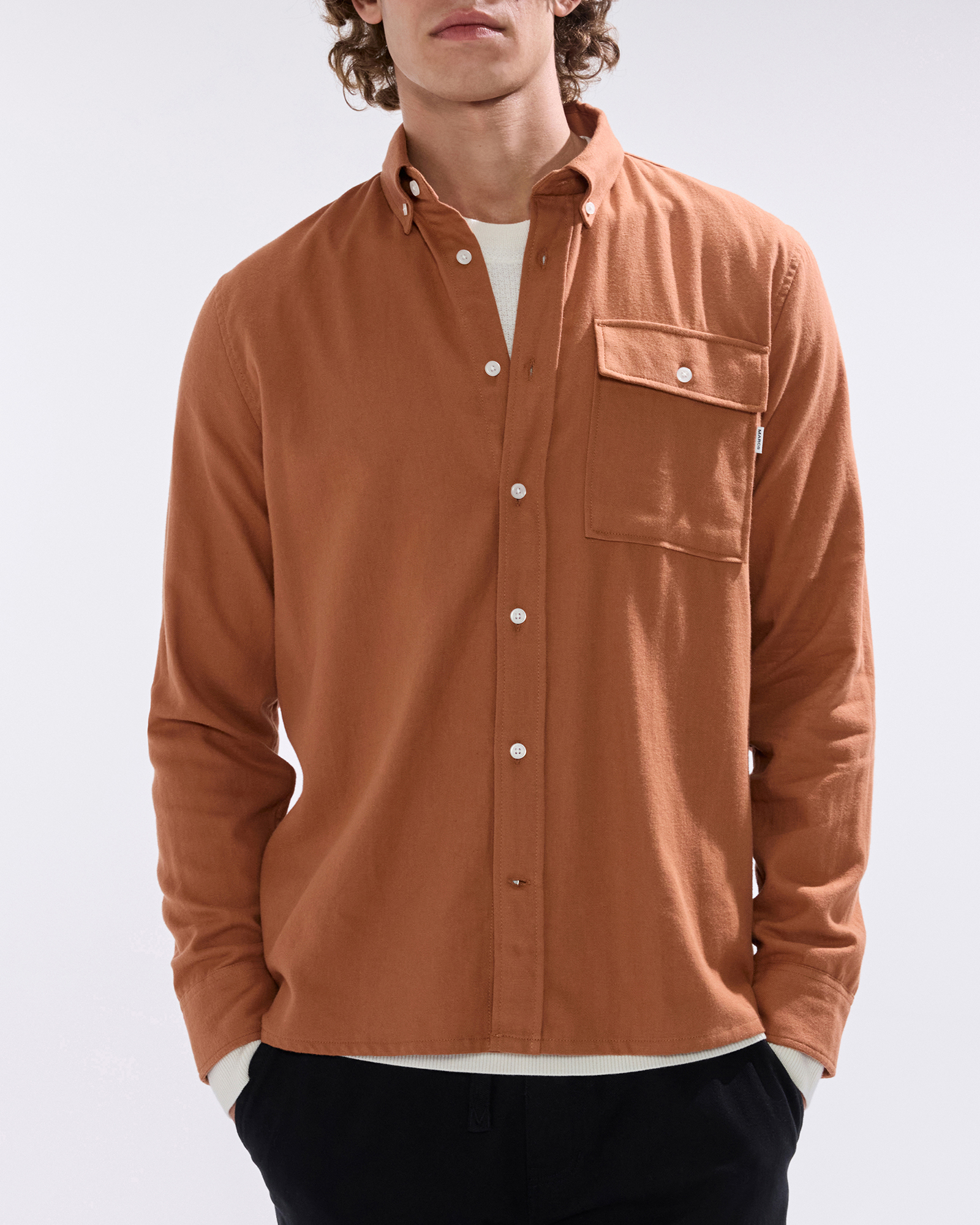 Kyle Brushed Cotton Shirt