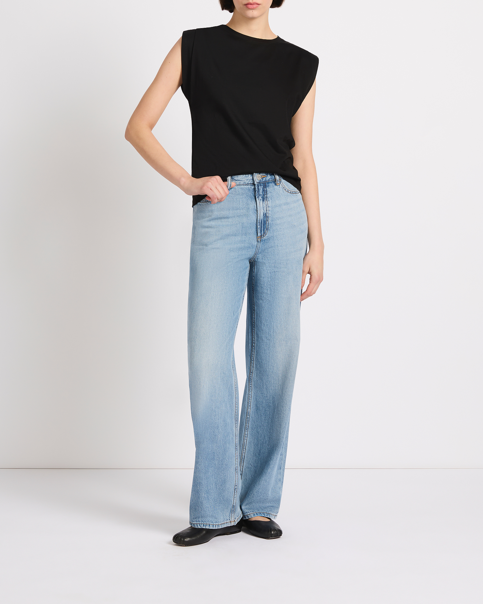 Darcy Mercerised Cotton Tee