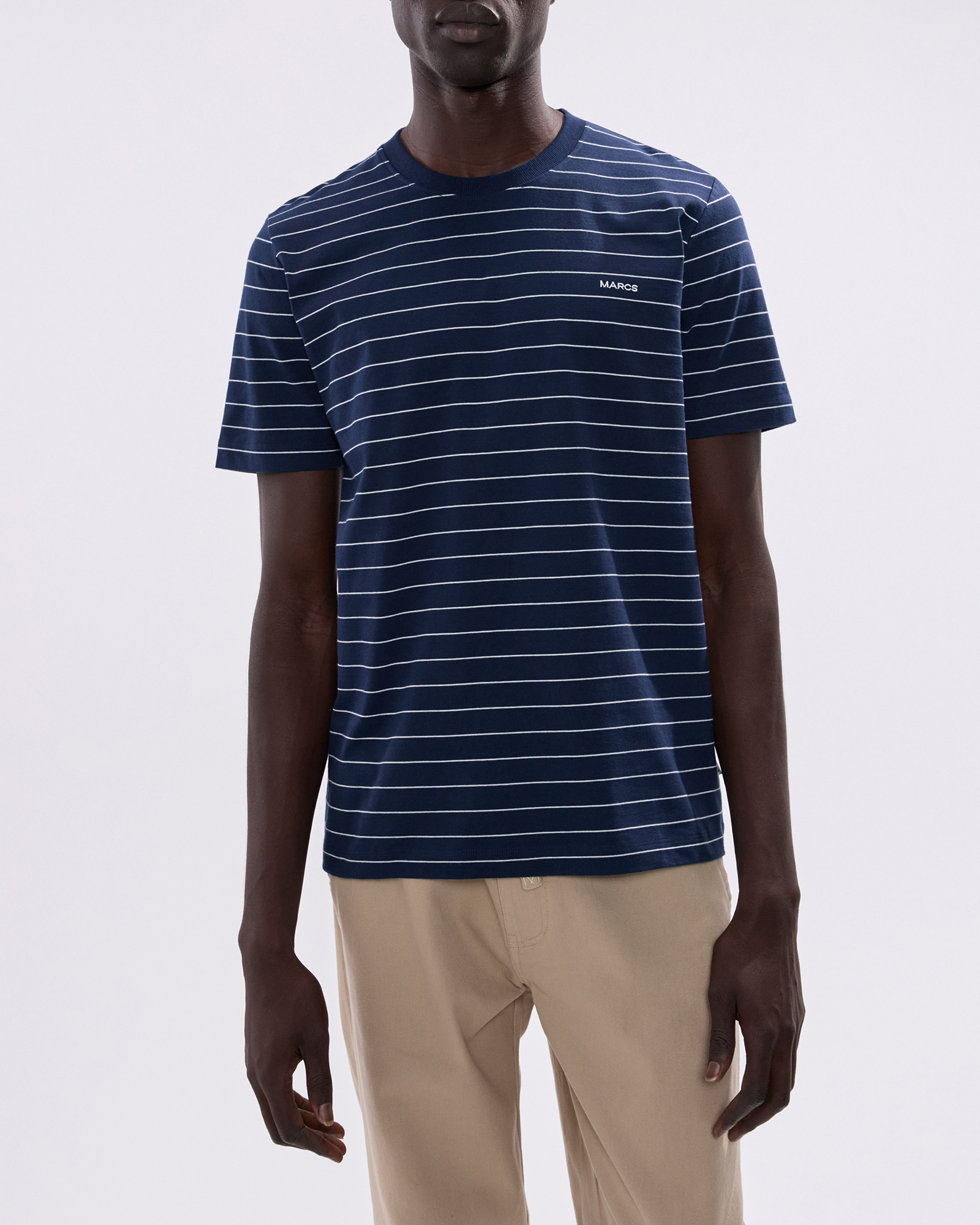 Marcs Logo Stripe Tee
