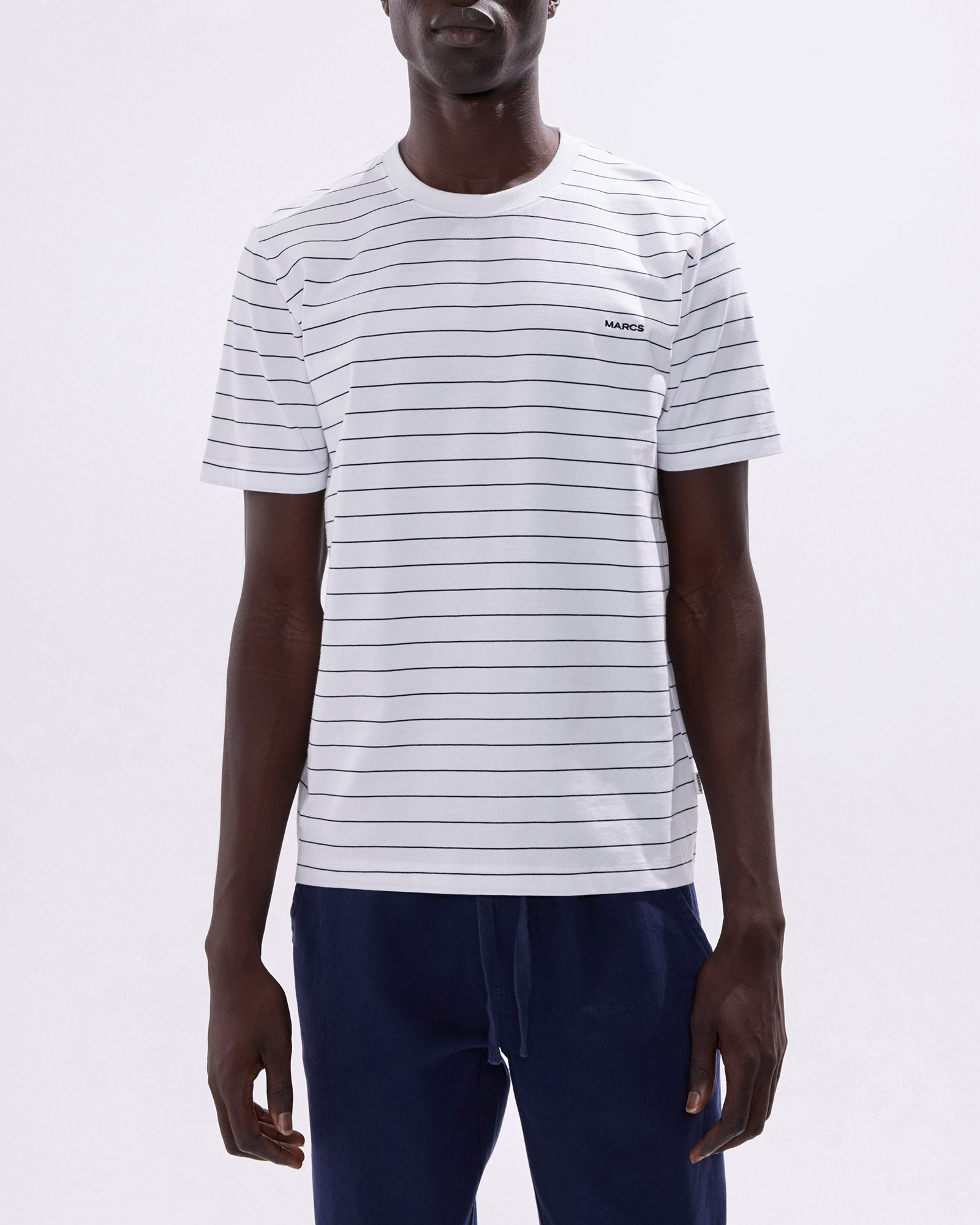 Marcs Logo Stripe Tee