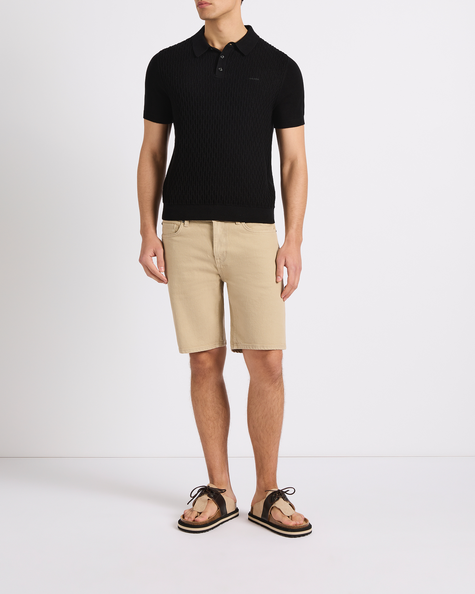 Lucas Cotton Knit Polo