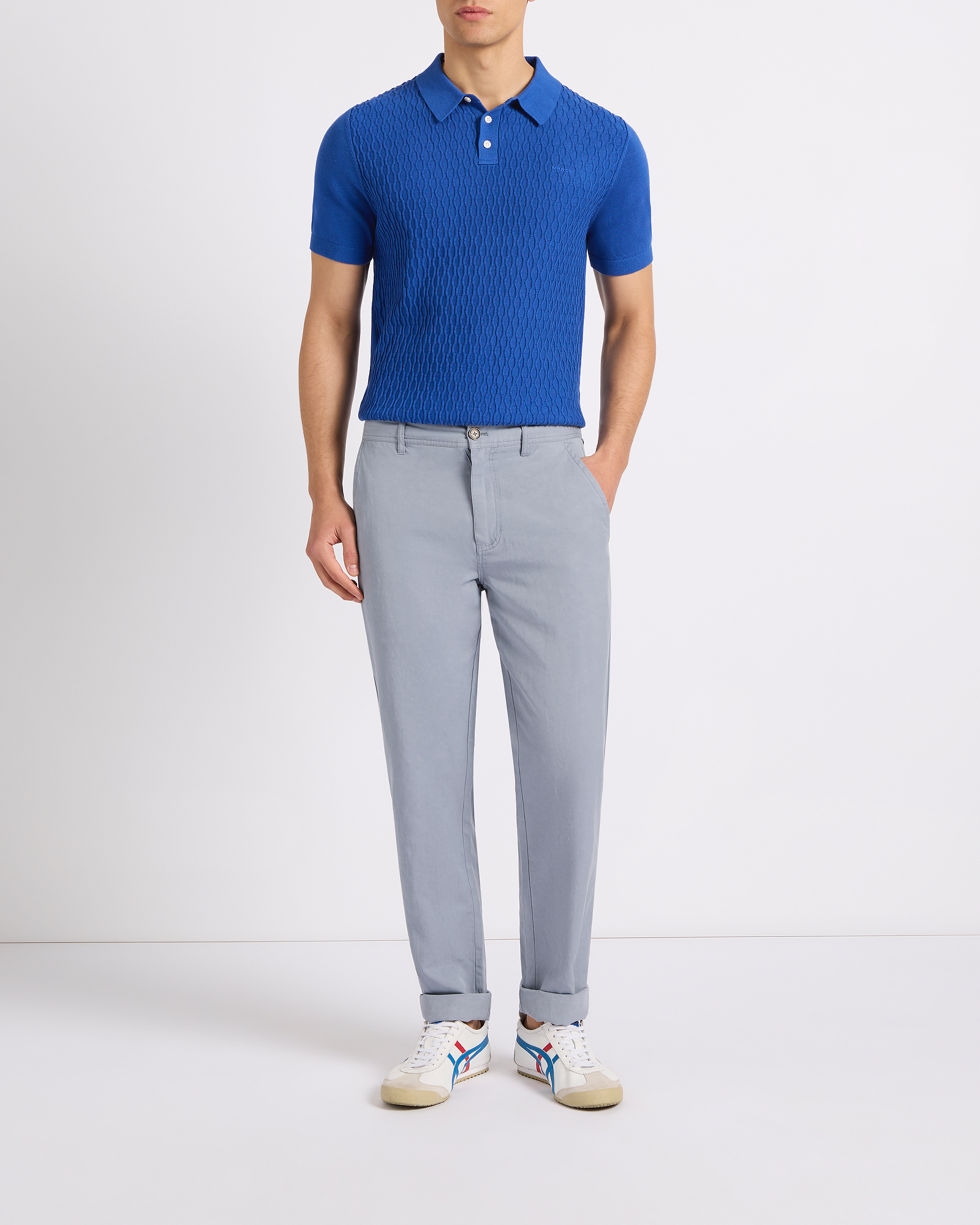 Lucas Cotton Knit Polo