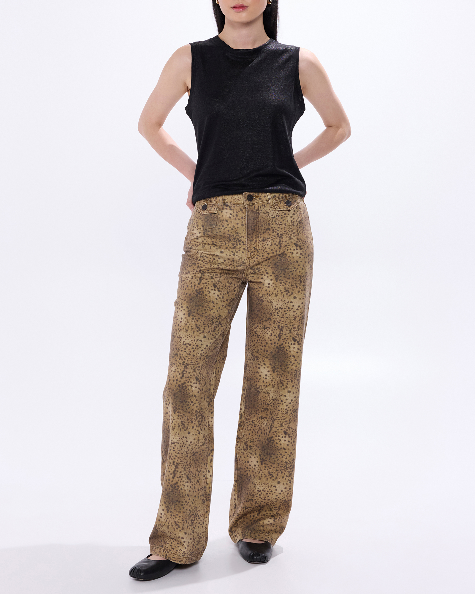 Spot To The Top Jeans