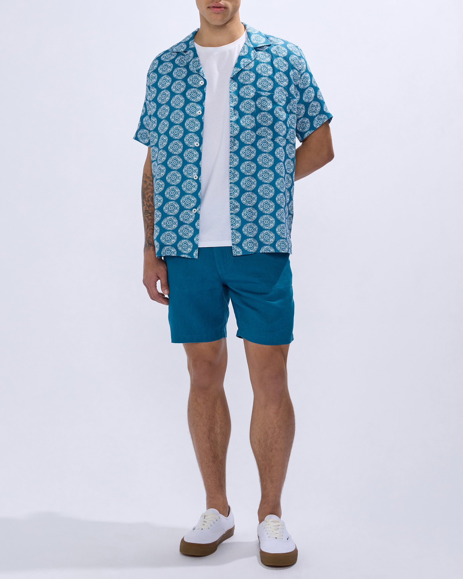 Mickey Linen Shorts