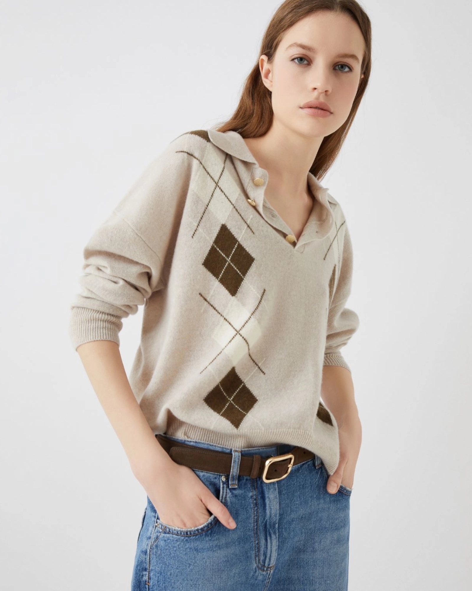 Polo Knit Jumper