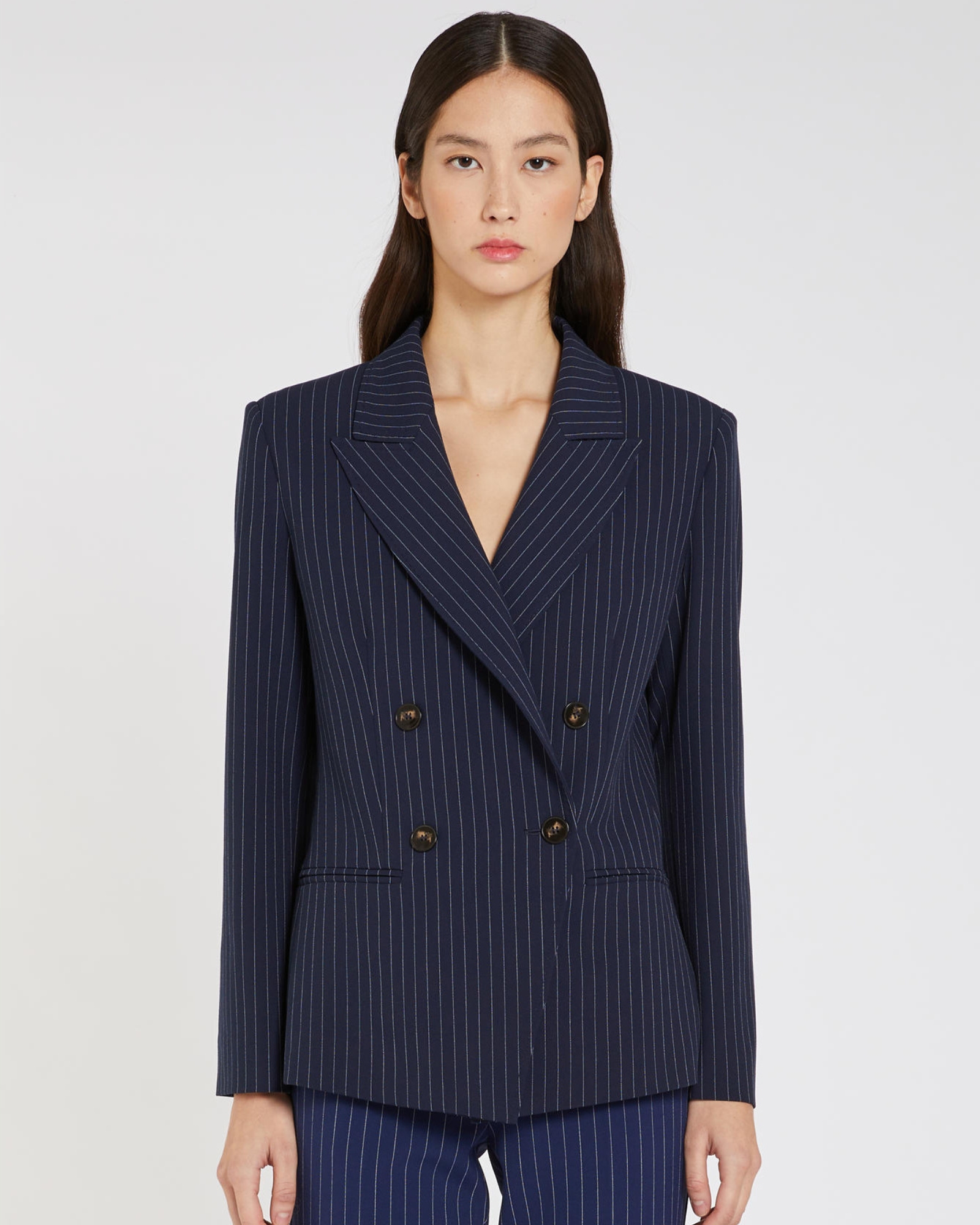 Tailored Double Breasted Blazer