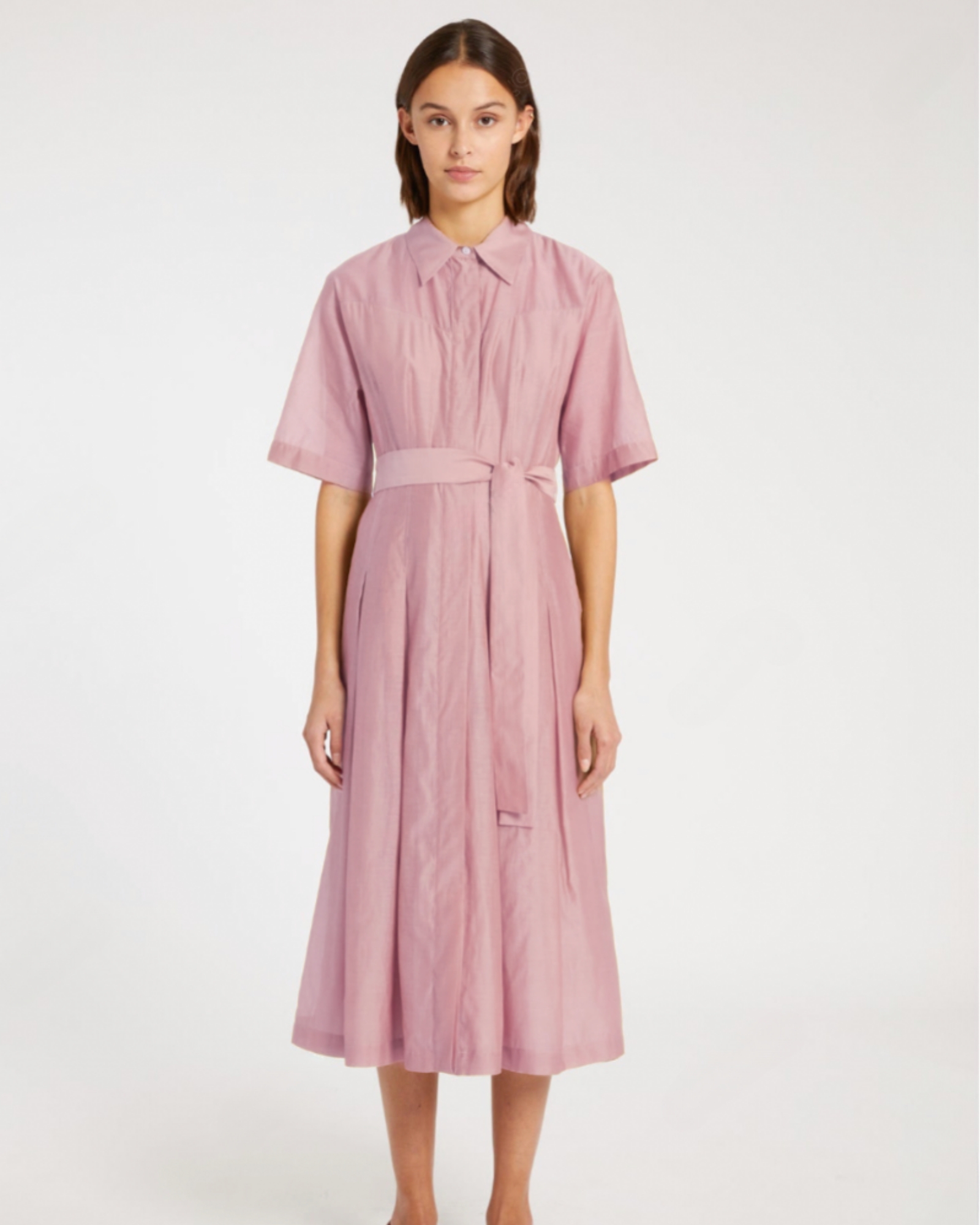 Short Sleeve Shirt Dress