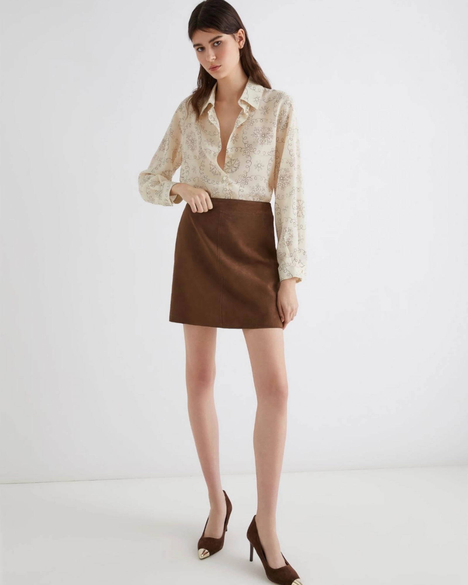 Leather Skirt