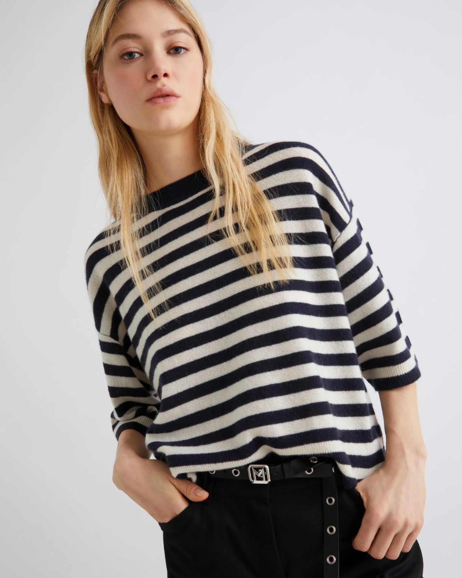 Short Sleeve Knit Jumper