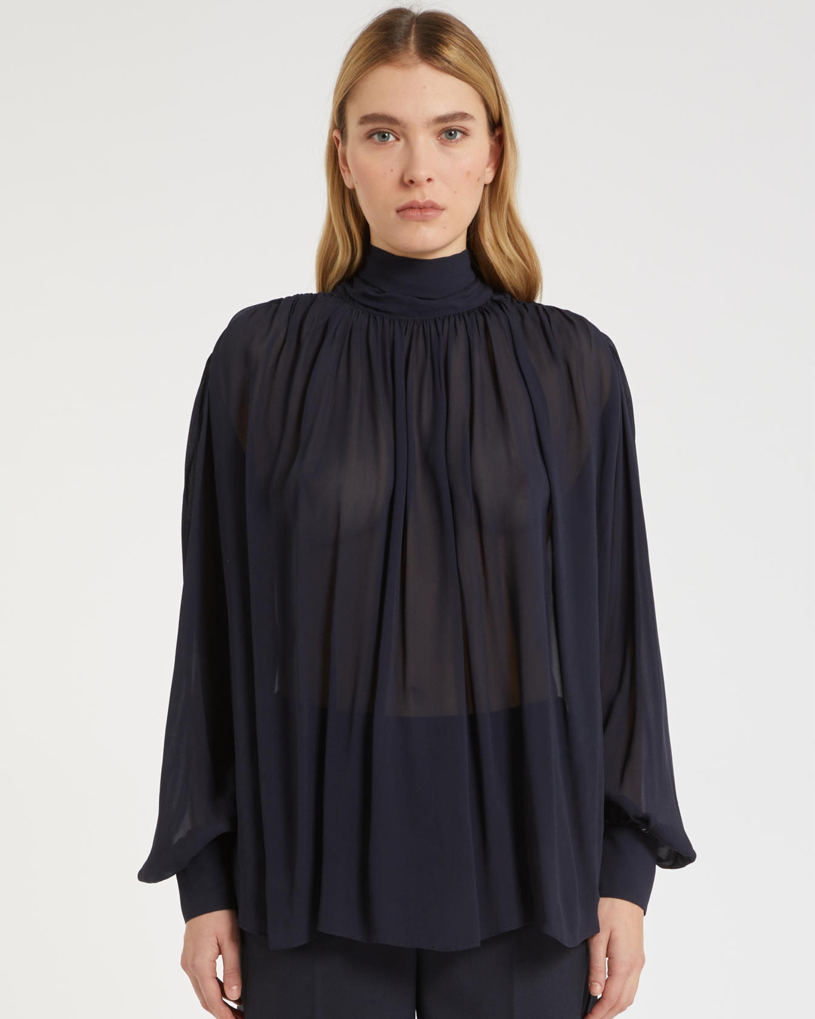 High Neck Blouse