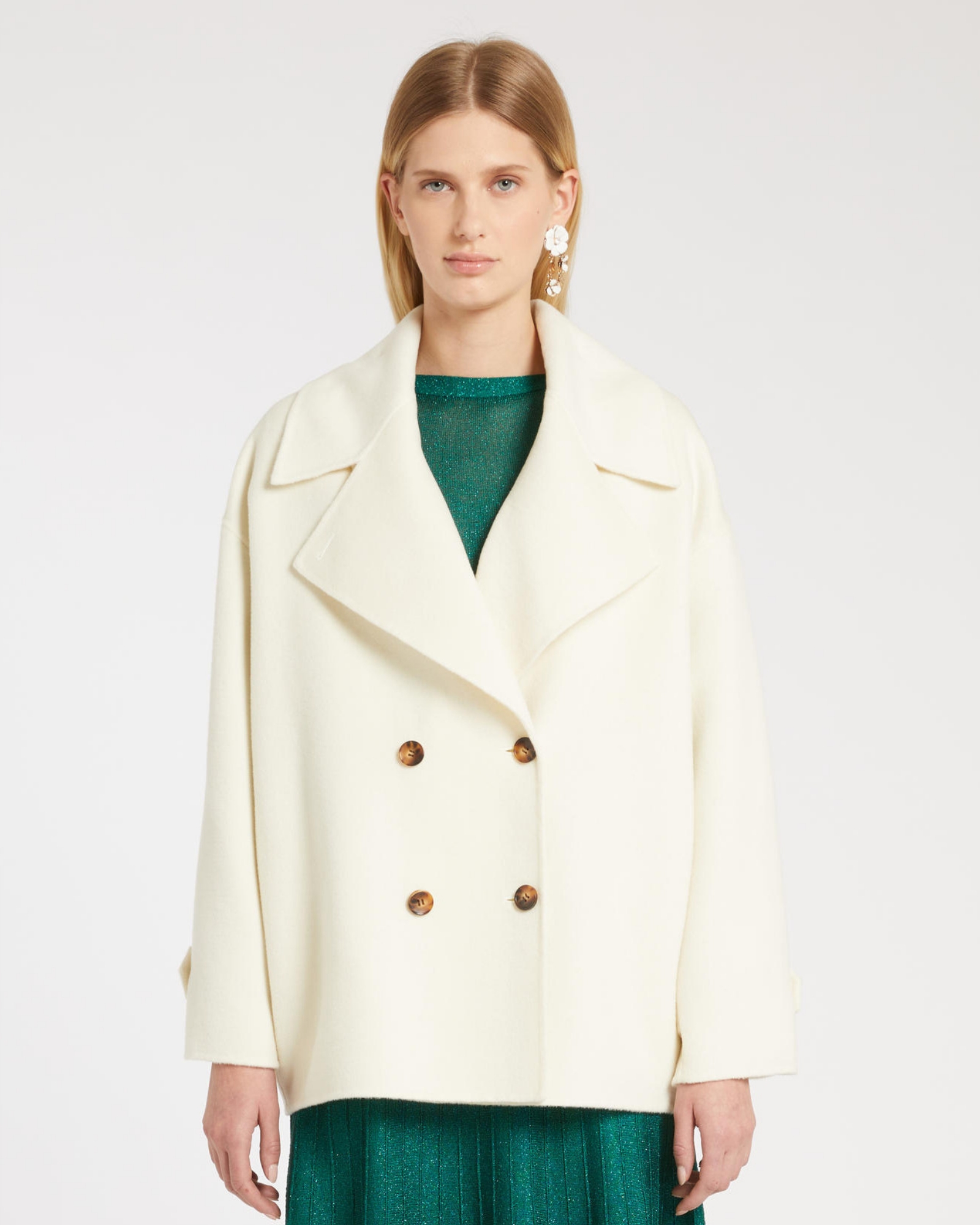 Cropped Trench Coat