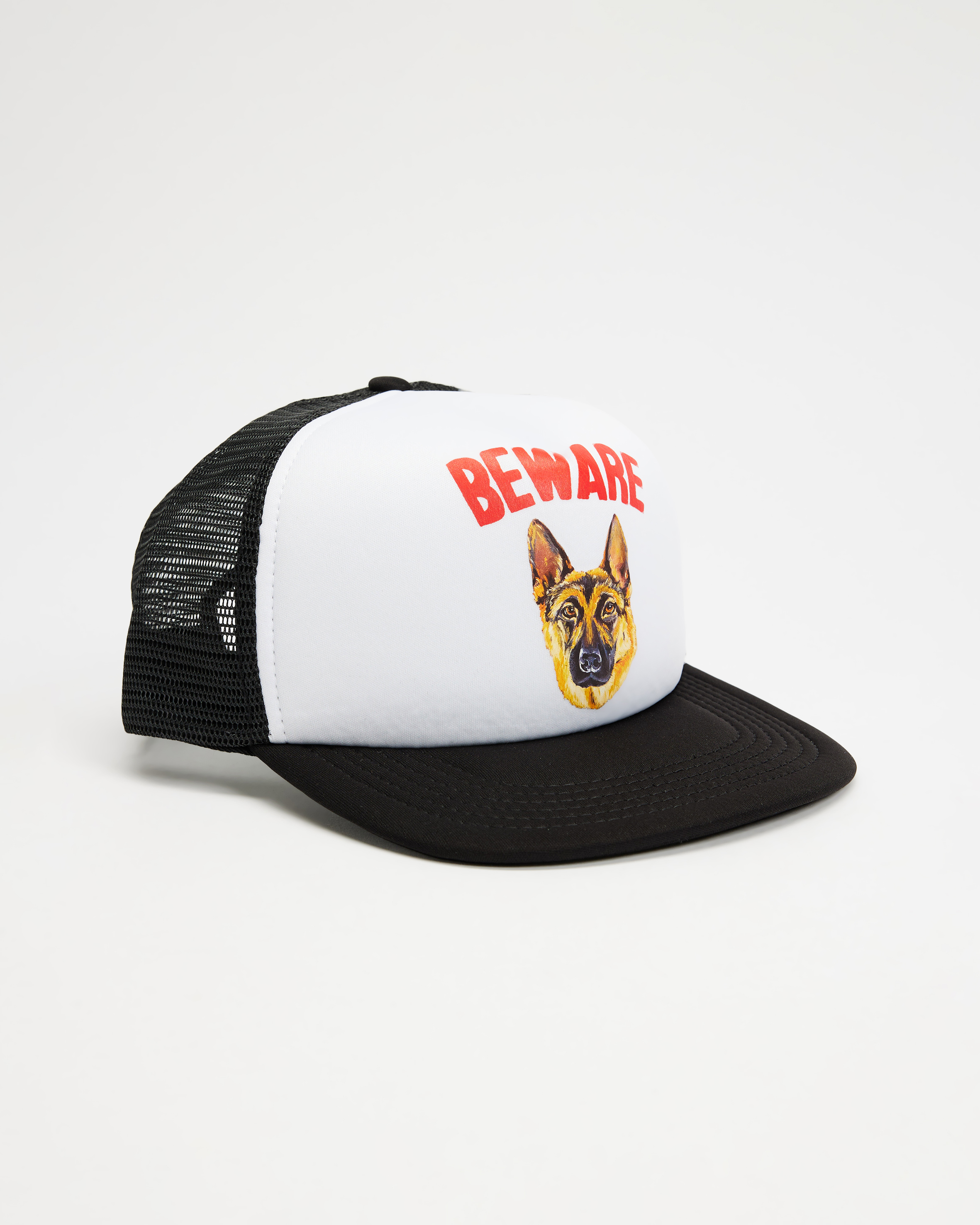 Beware Sign Trucker Hat