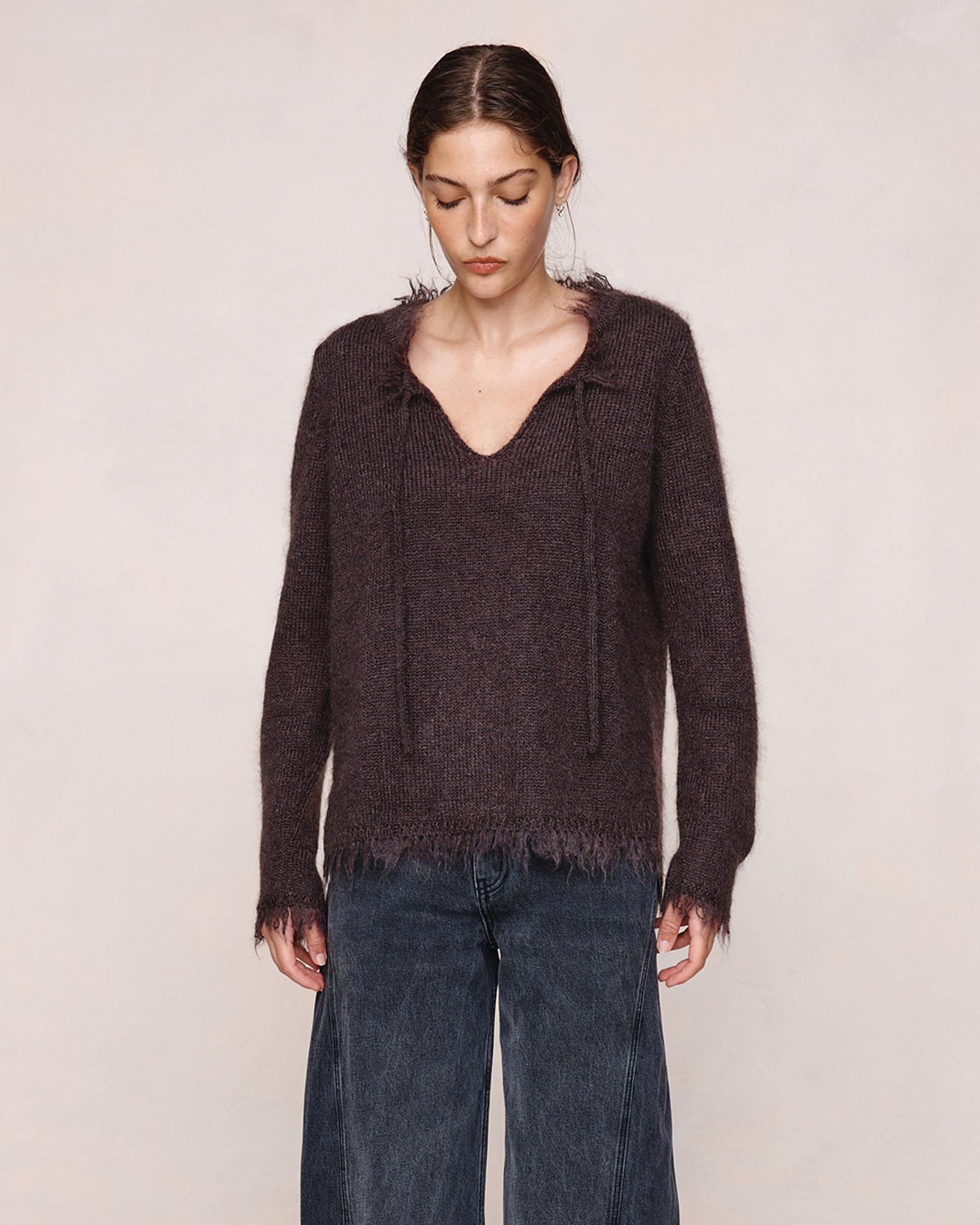 Freyed Gabrielle Jumper