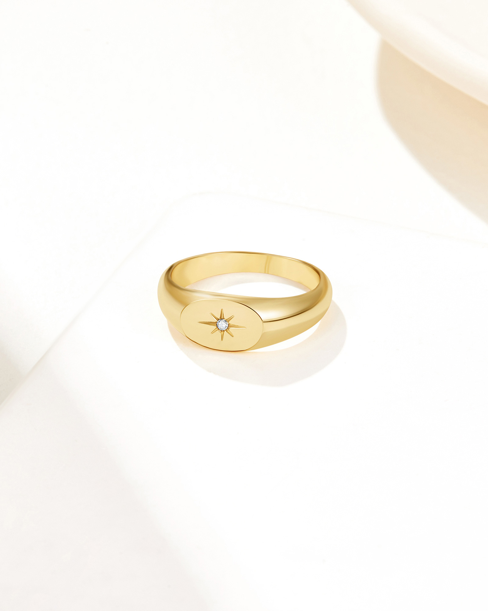 True North Ring - 18K Gold Plated