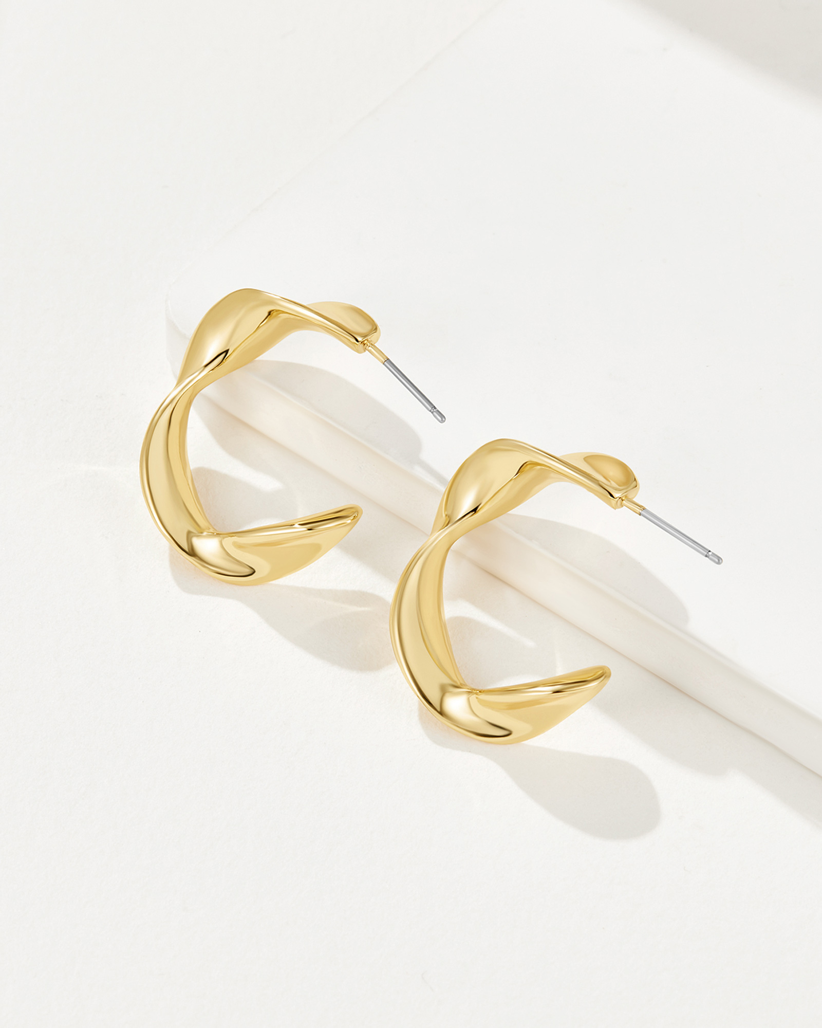 Formation Earrings - 18K Gold Plated