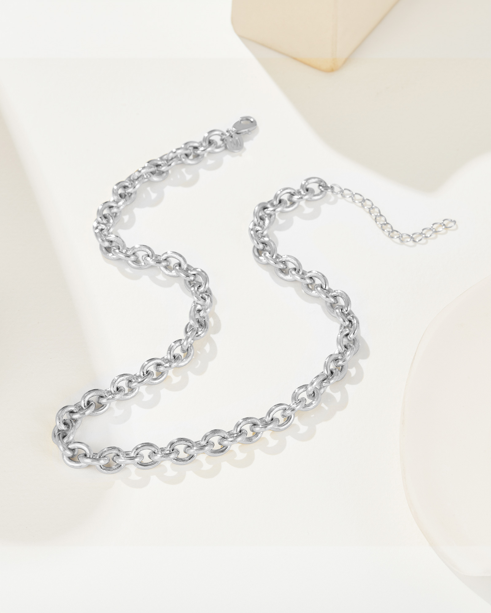 Glow Chain - Silver Plated