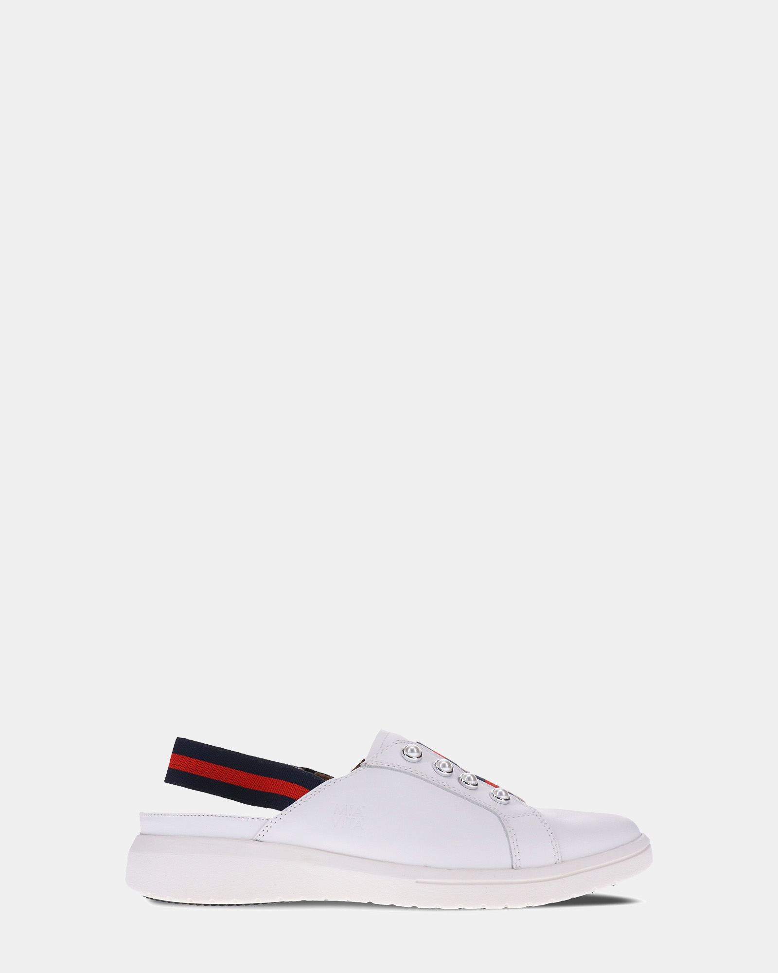 Bugsy Slip-On - White
