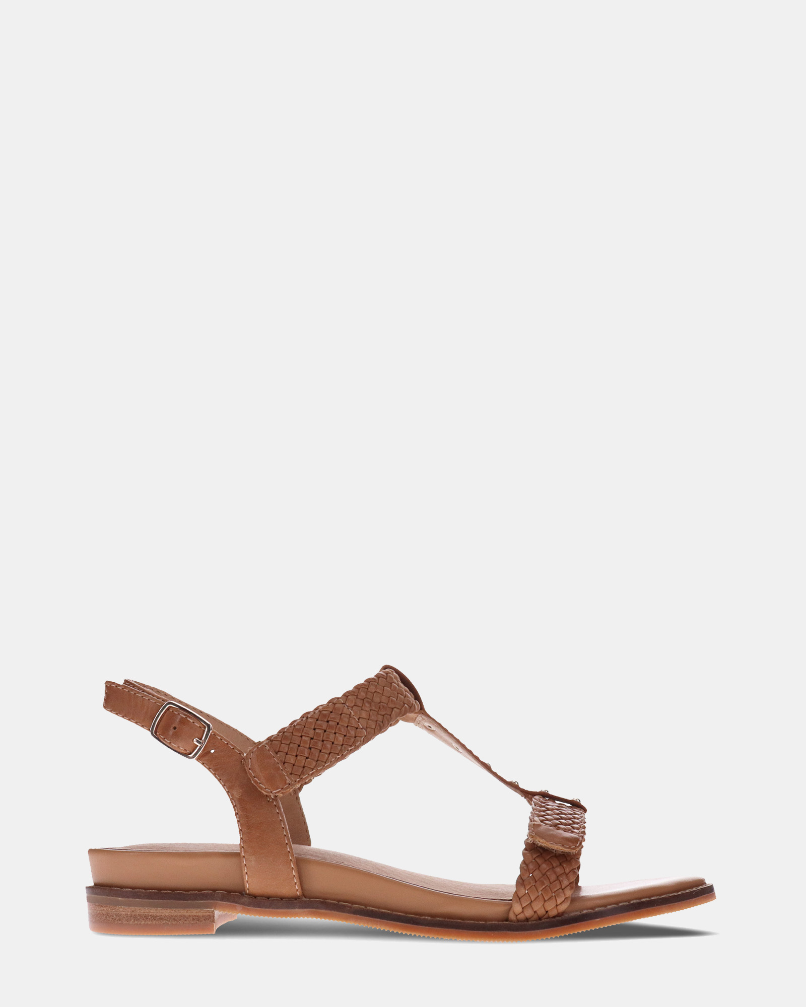 Olympia Adjustable Sandal - Pebble
