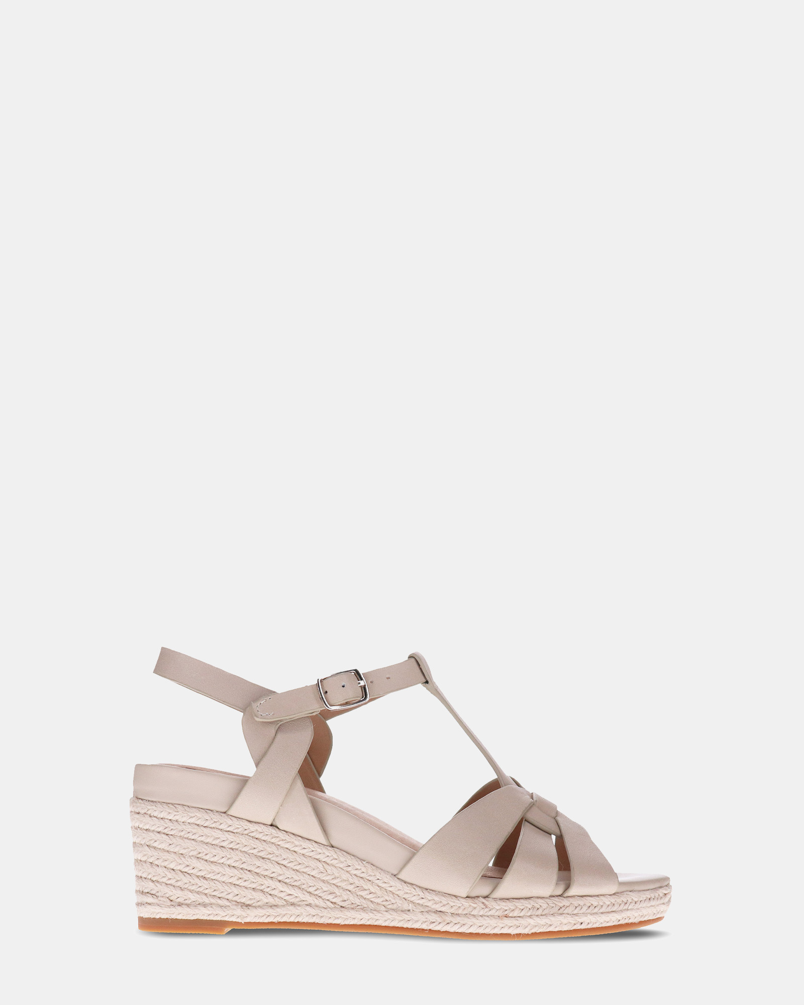 Diva Wedge Sandal - Beige