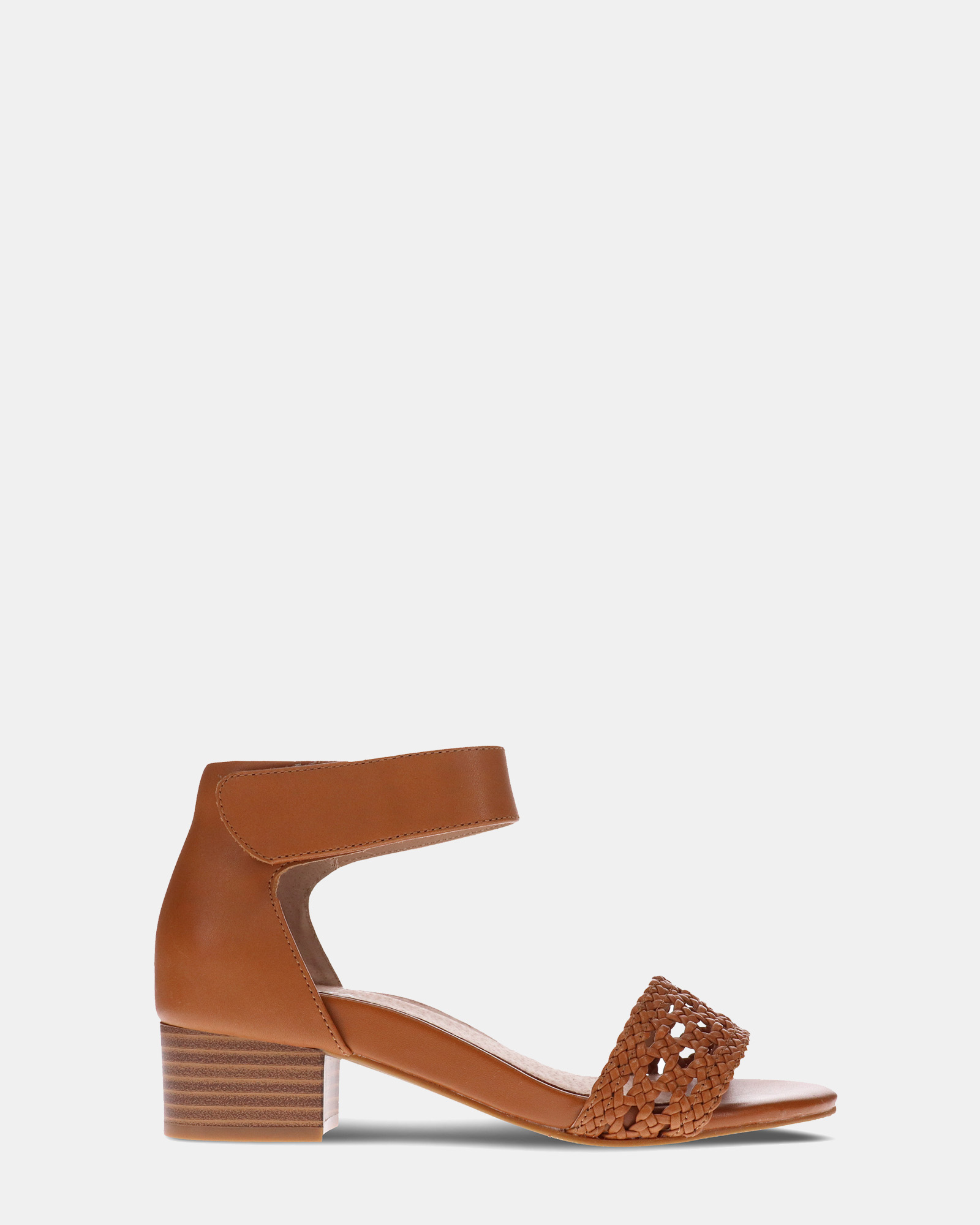 Kath Heeled Sandal - Tan