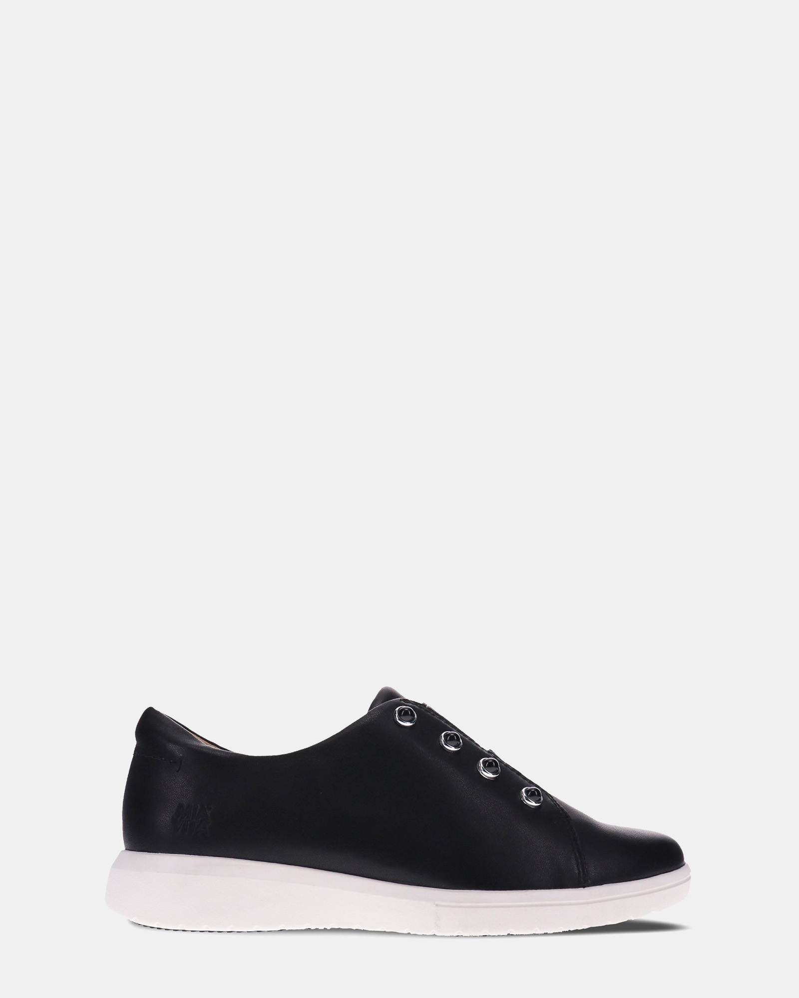 Bingo Elastic Lace Sneaker - Black