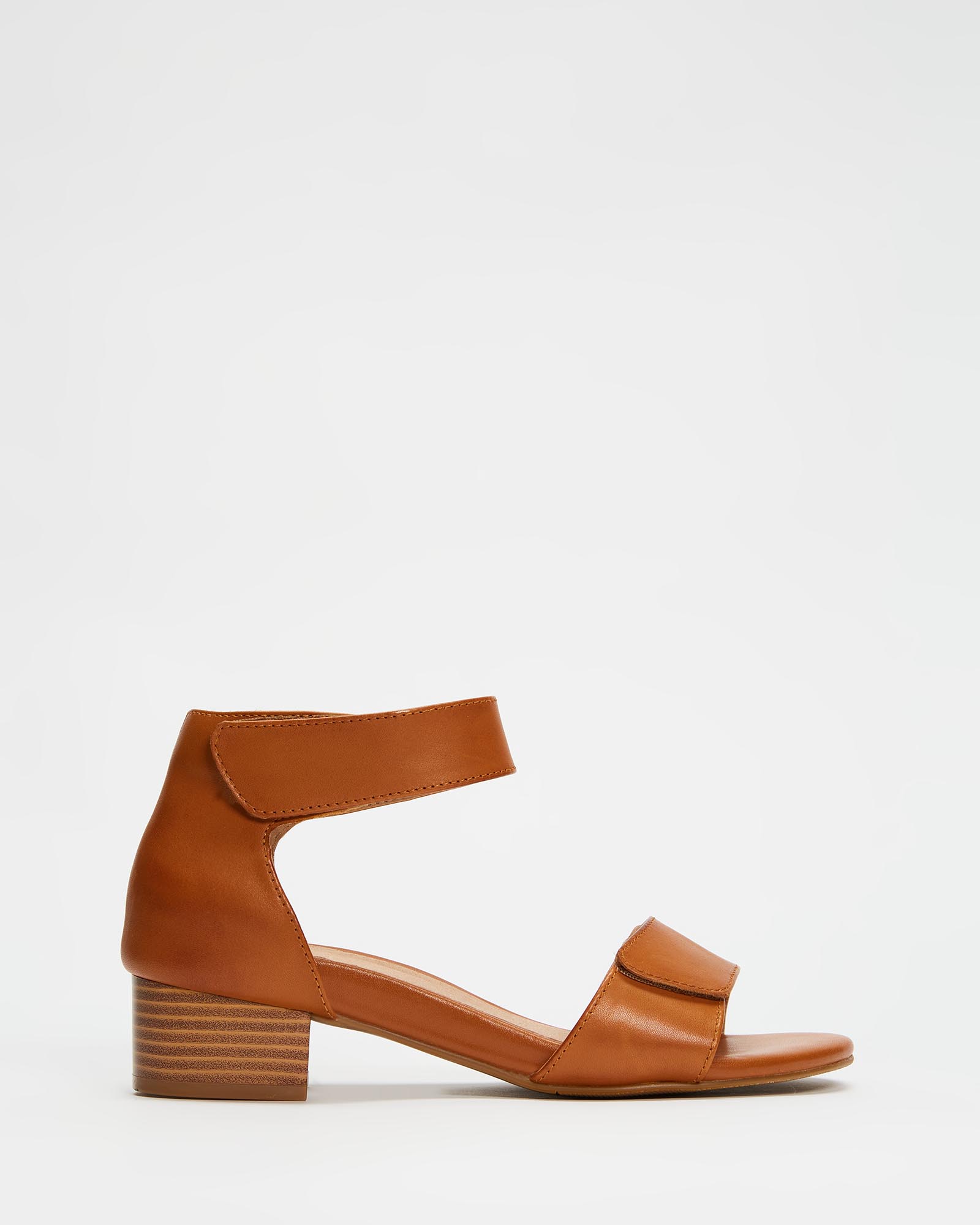 Kim Heeled Sandal - Tan