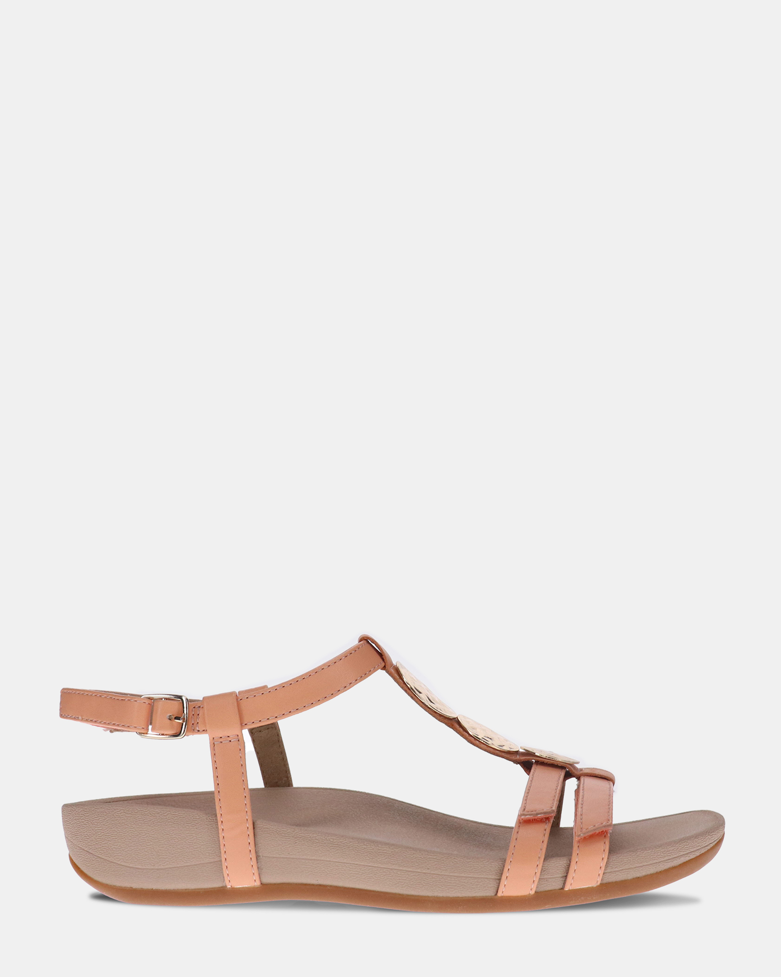 Ayla Adjustable Sandal - Apricot