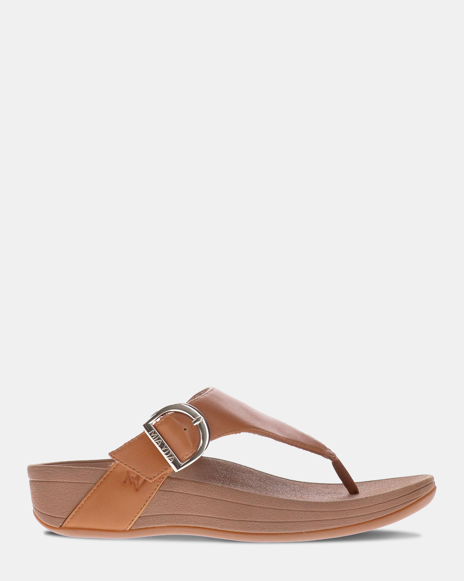 Faith Toe Post Sandal - Tan