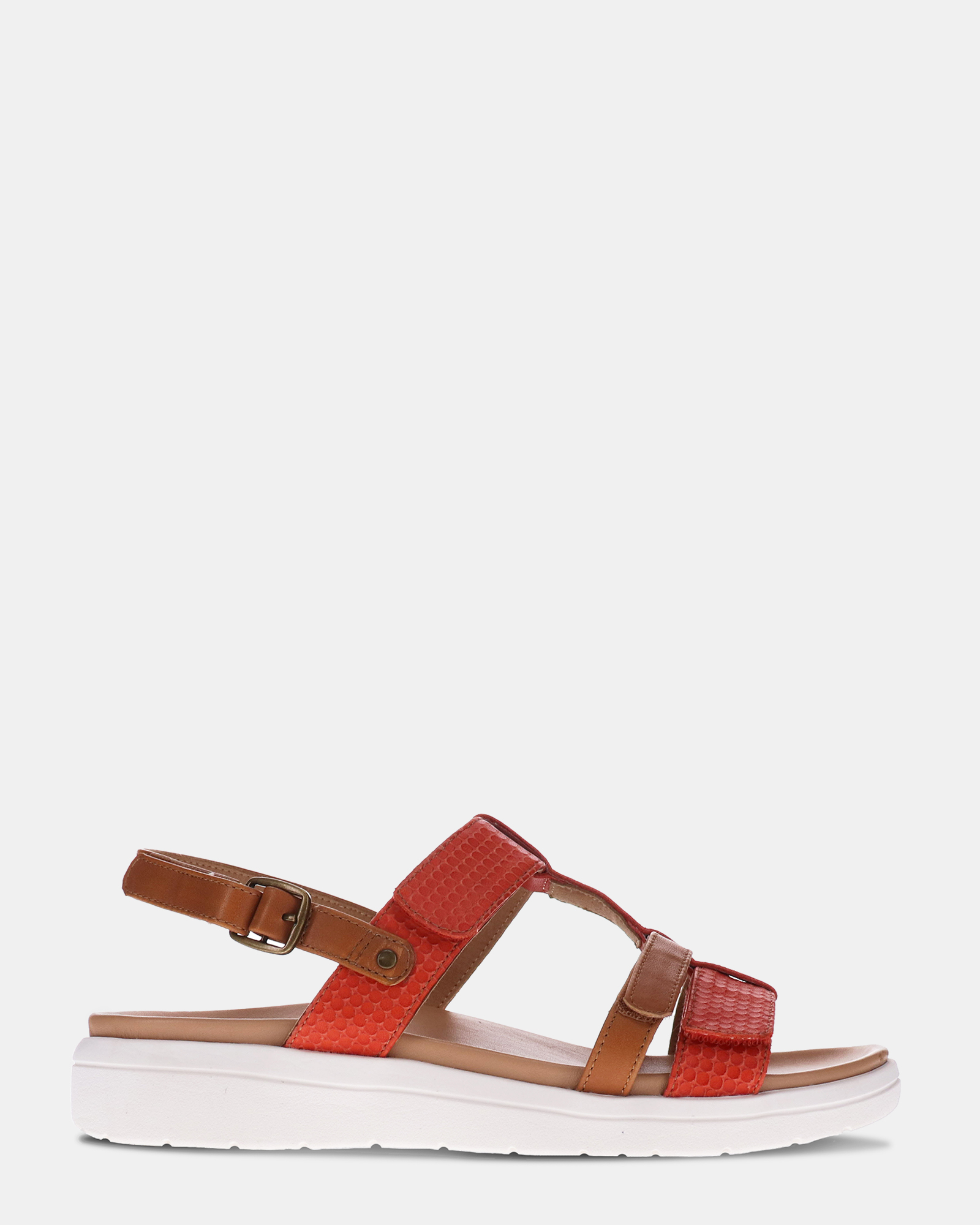 Bryn Adjustable Sandal - Rose Multi