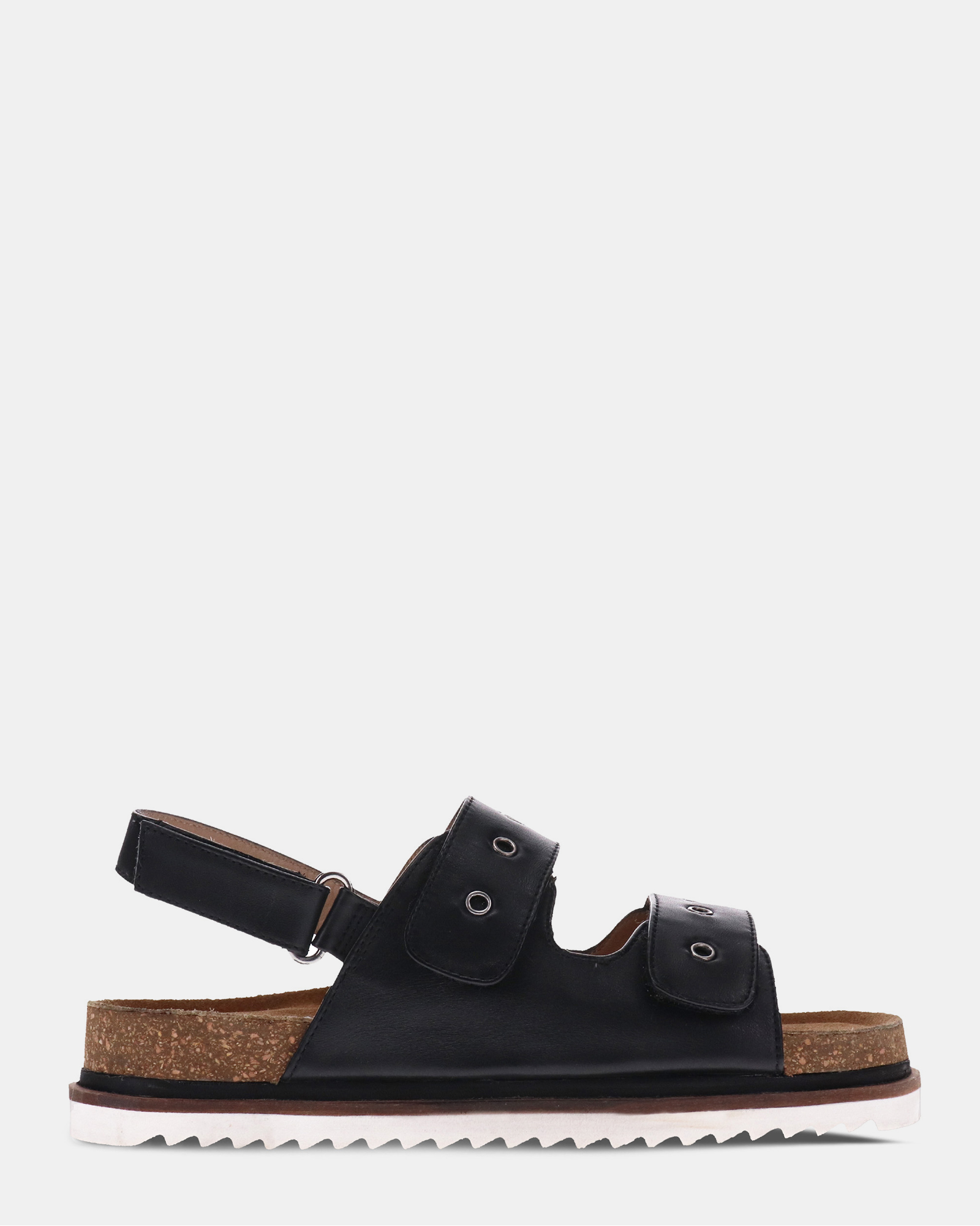 Shay Adjustable Sandal - Black