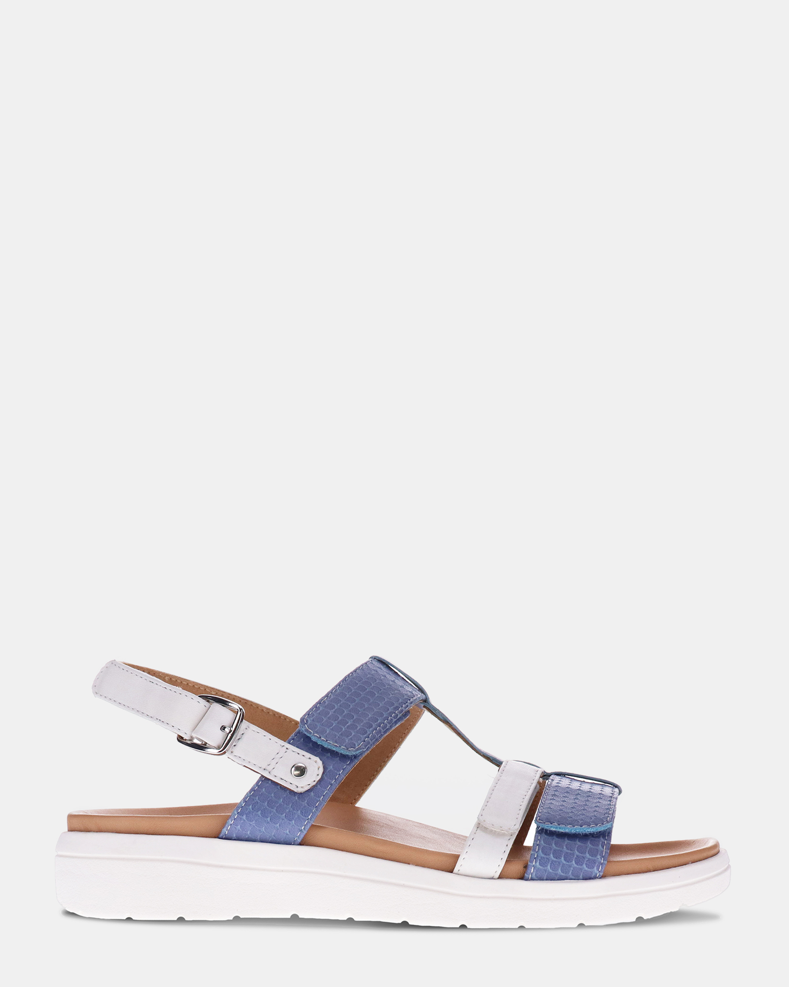 Bryn Adjustable Sandal - Blue Multi