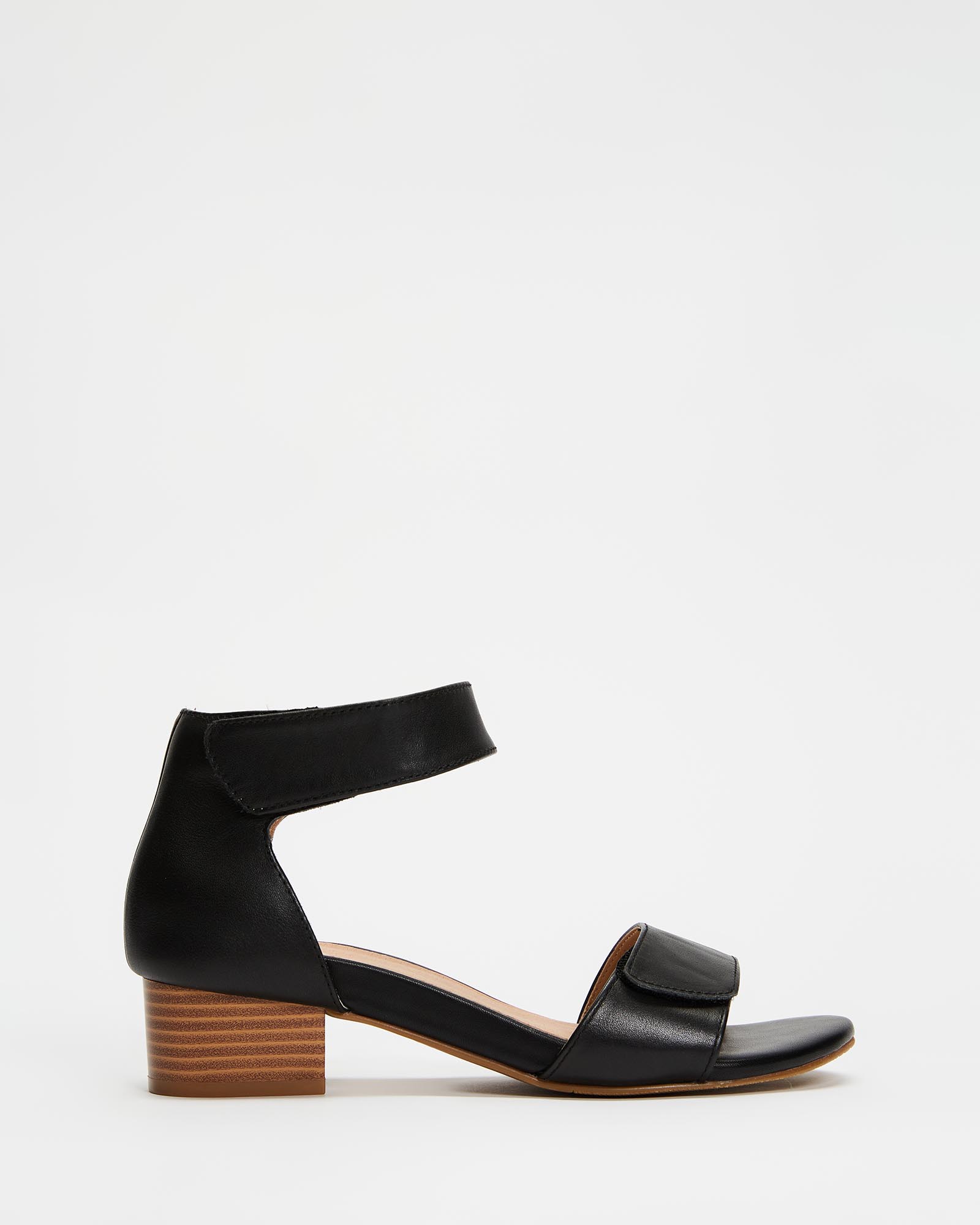 Kim Heeled Sandal - Black