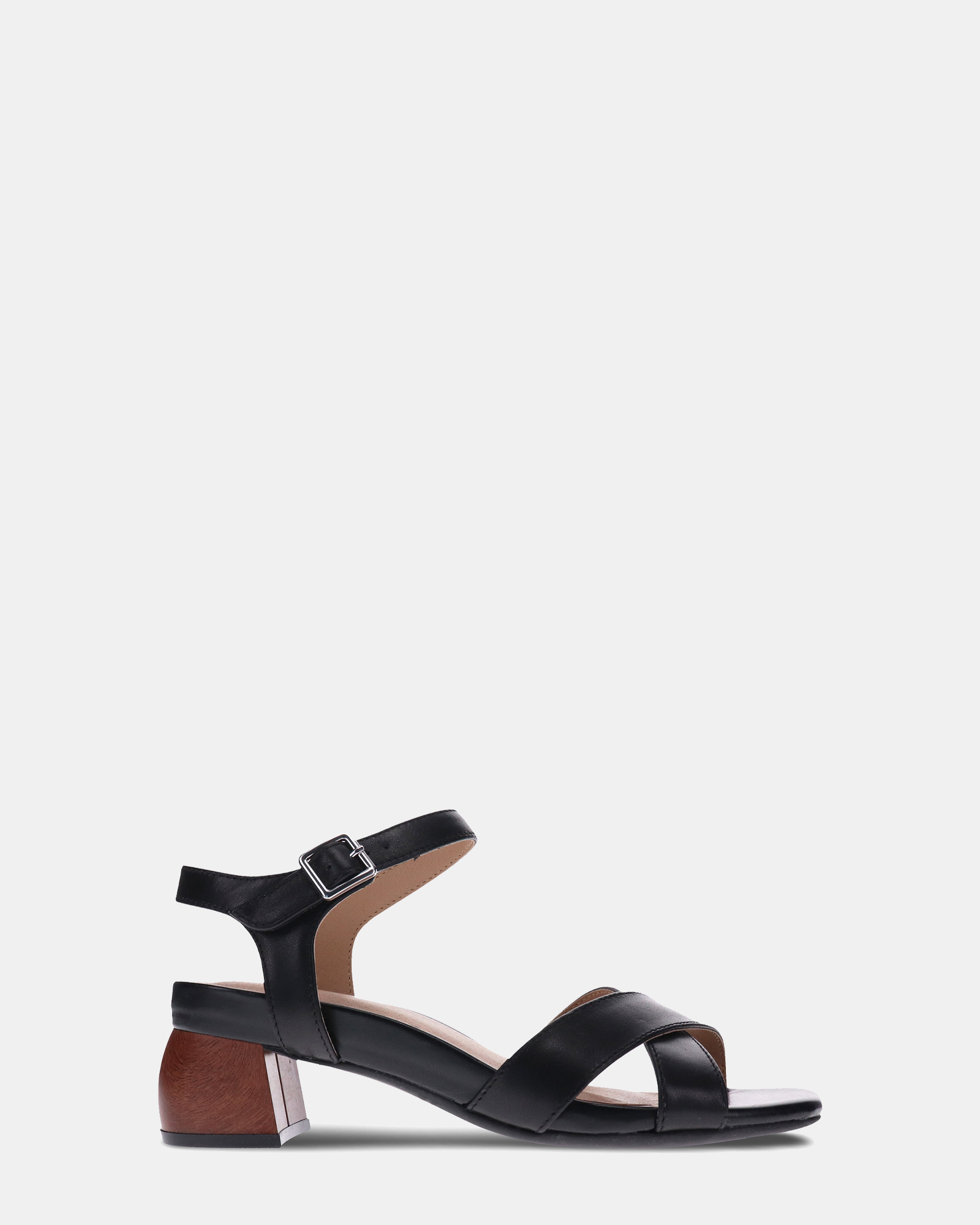 Yara Heeled Sandal - Black