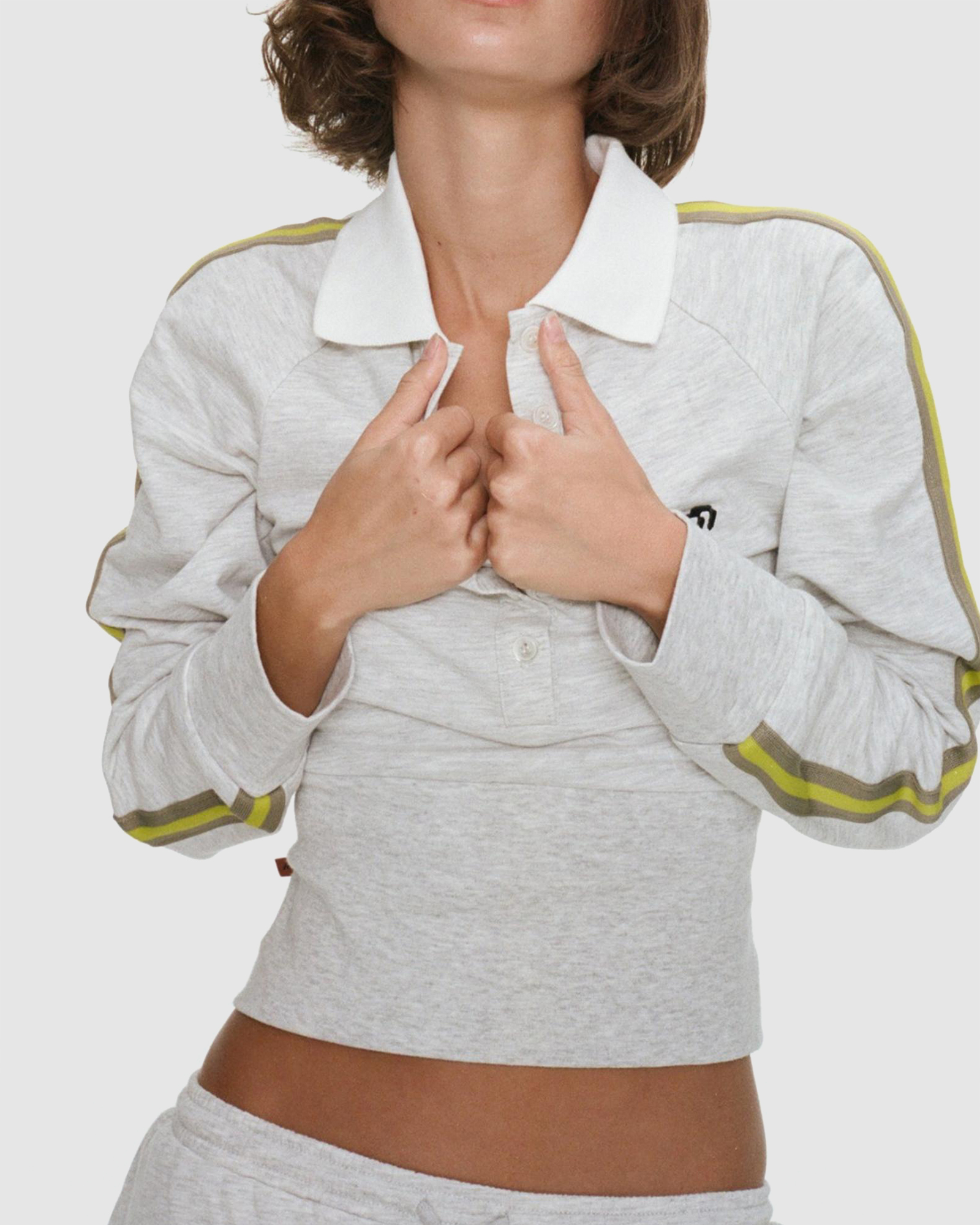 Drew Button Up Sweat