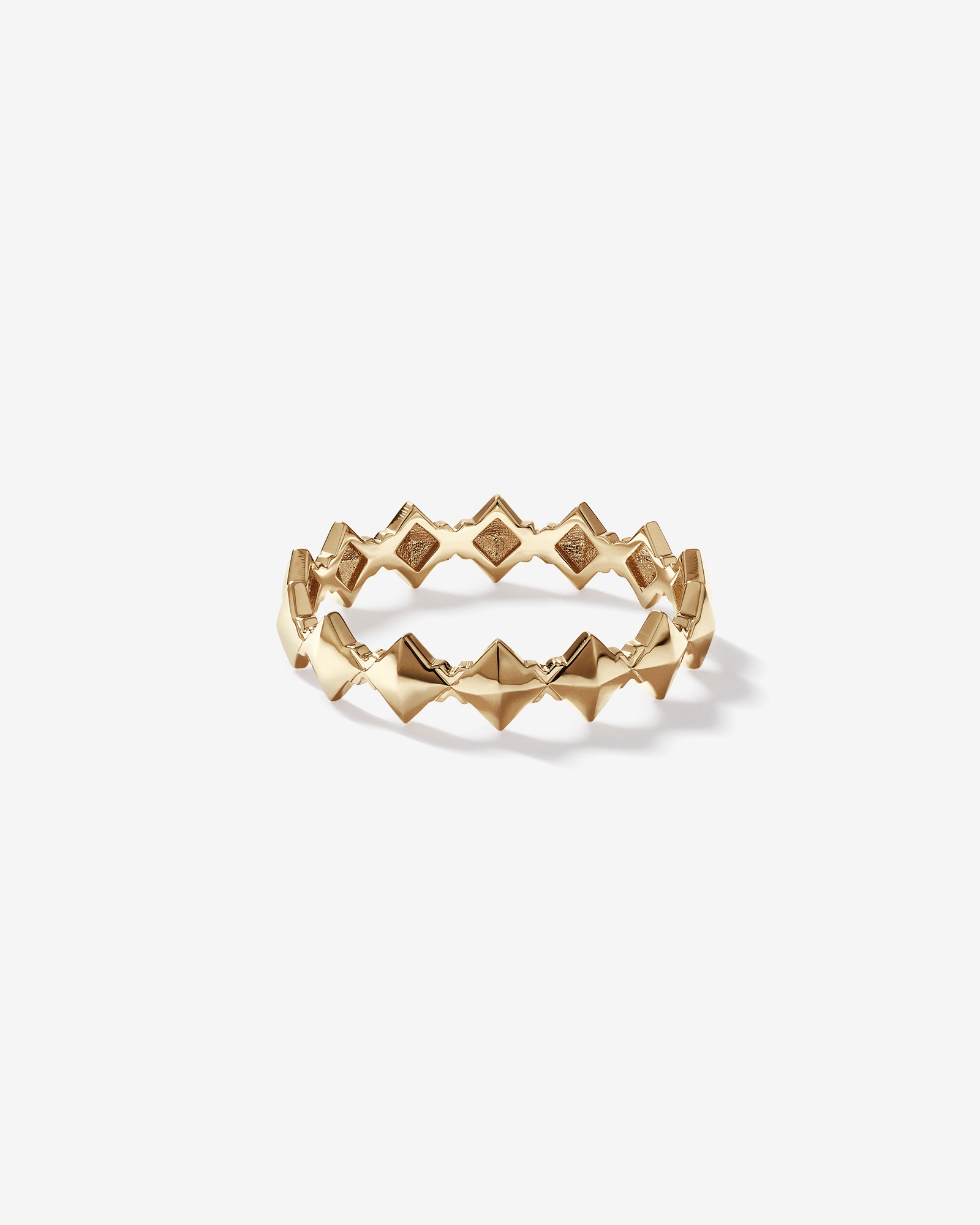 Signature Connect Point Ring in 10kt Yellow Gold