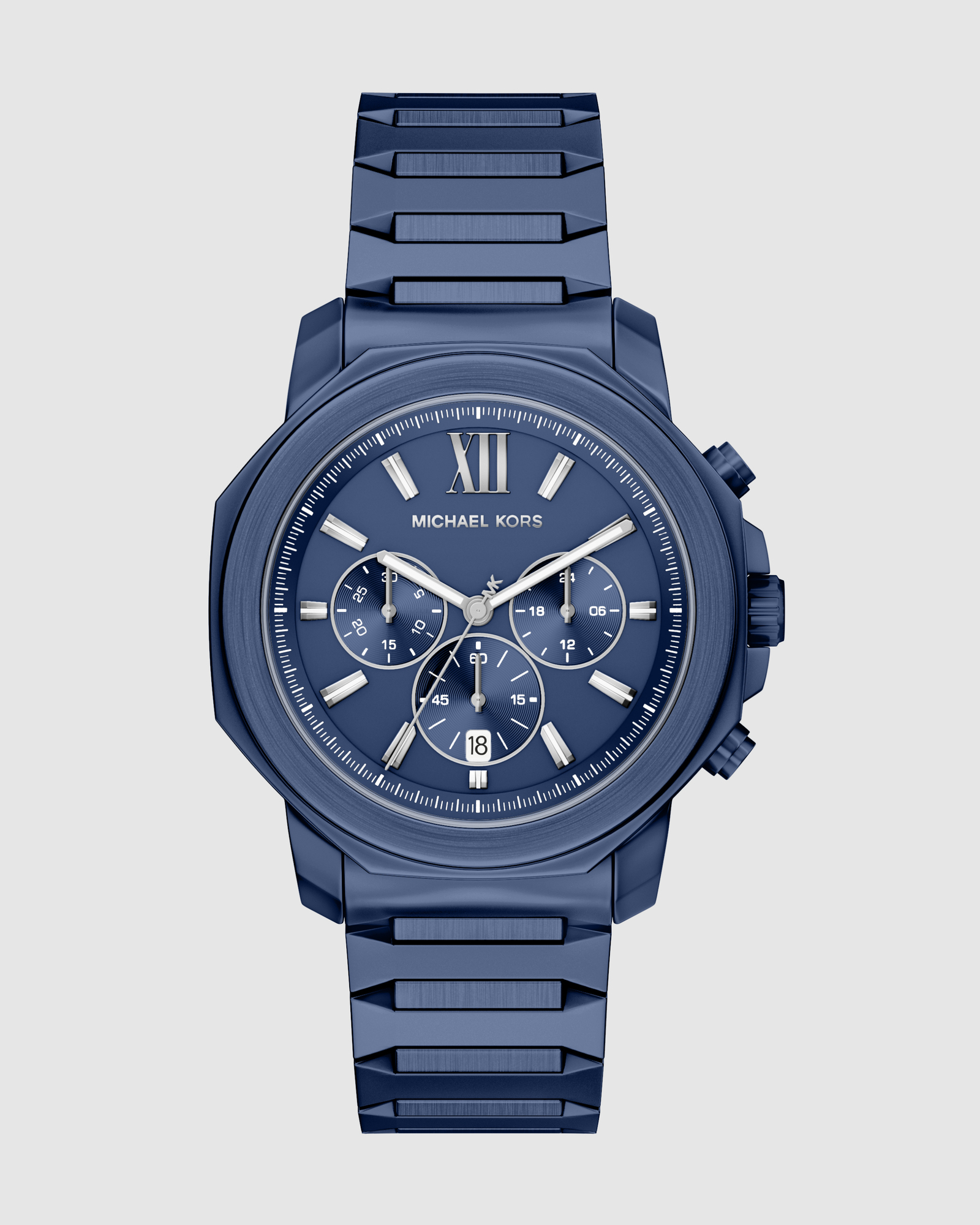 Prescott Blue Chronograph Watch