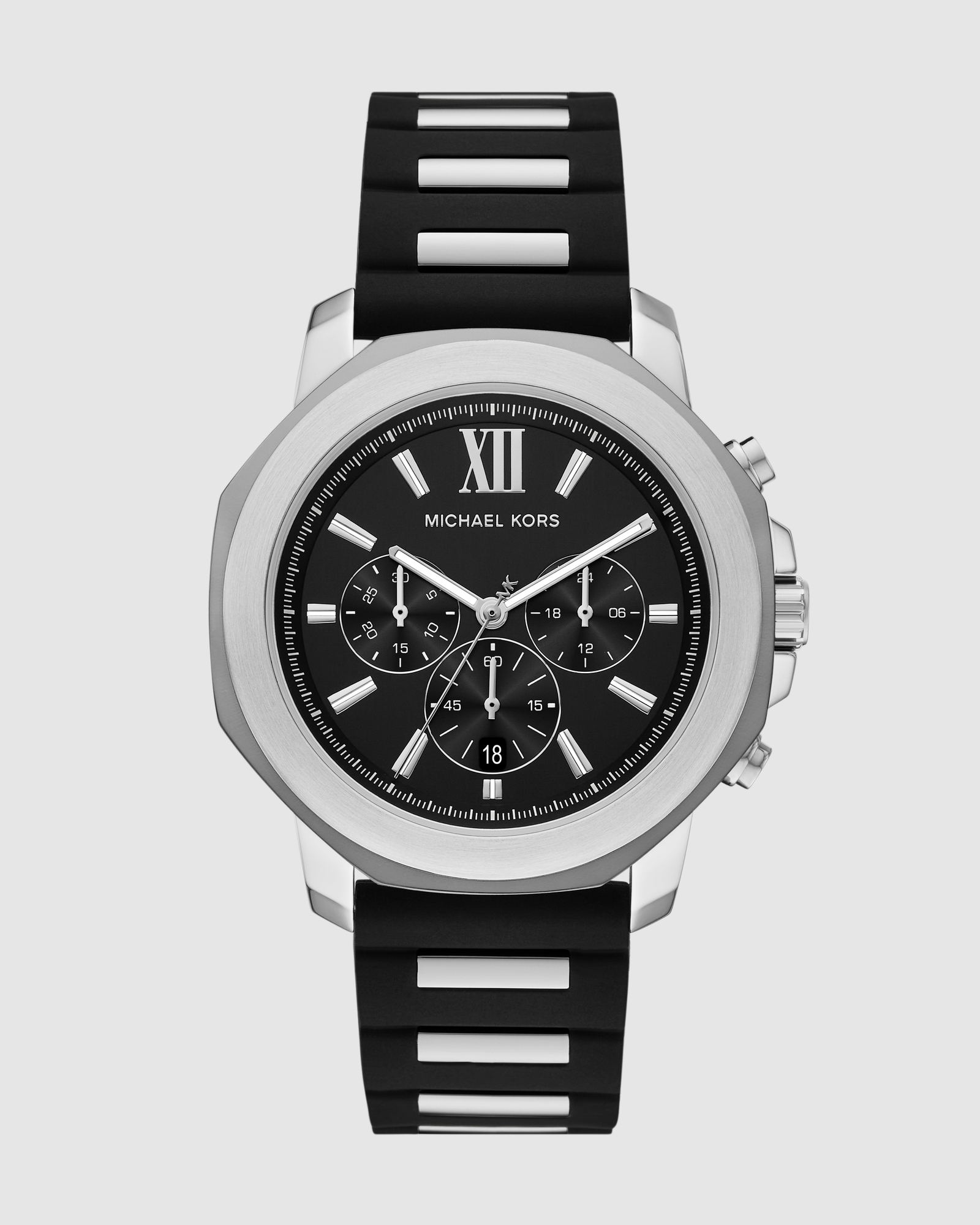 Prescott Black Chronograph Watch