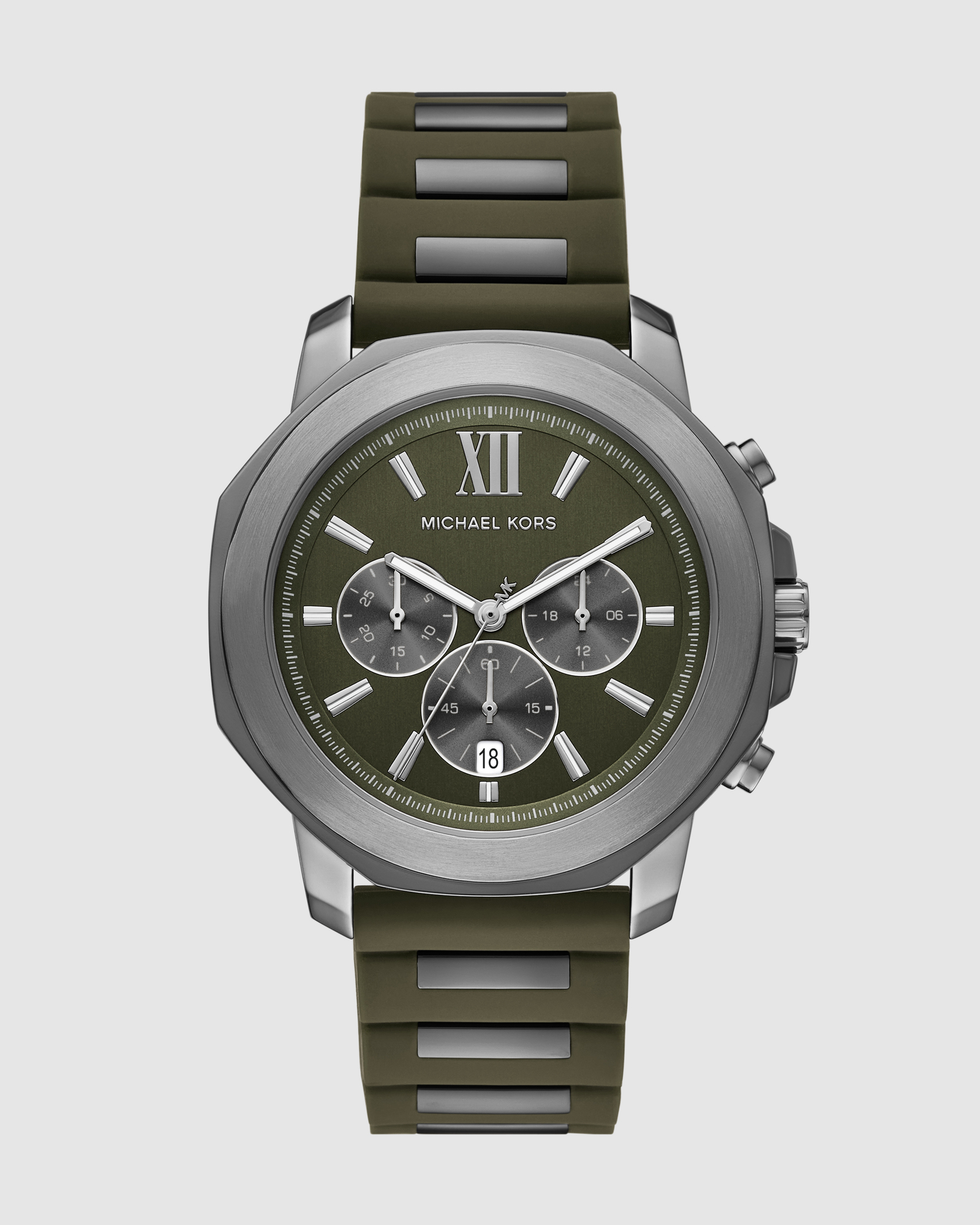 Prescott Green Chronograph Watch