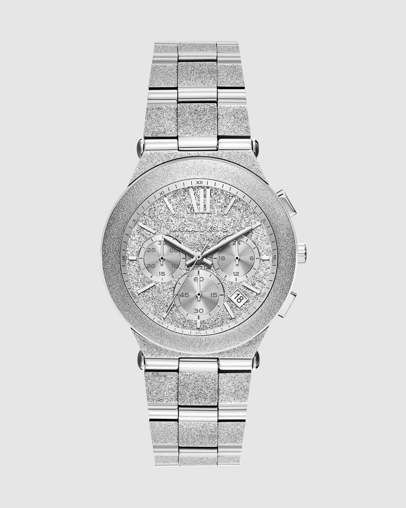 Billie Silver Tone Chronograph Watch