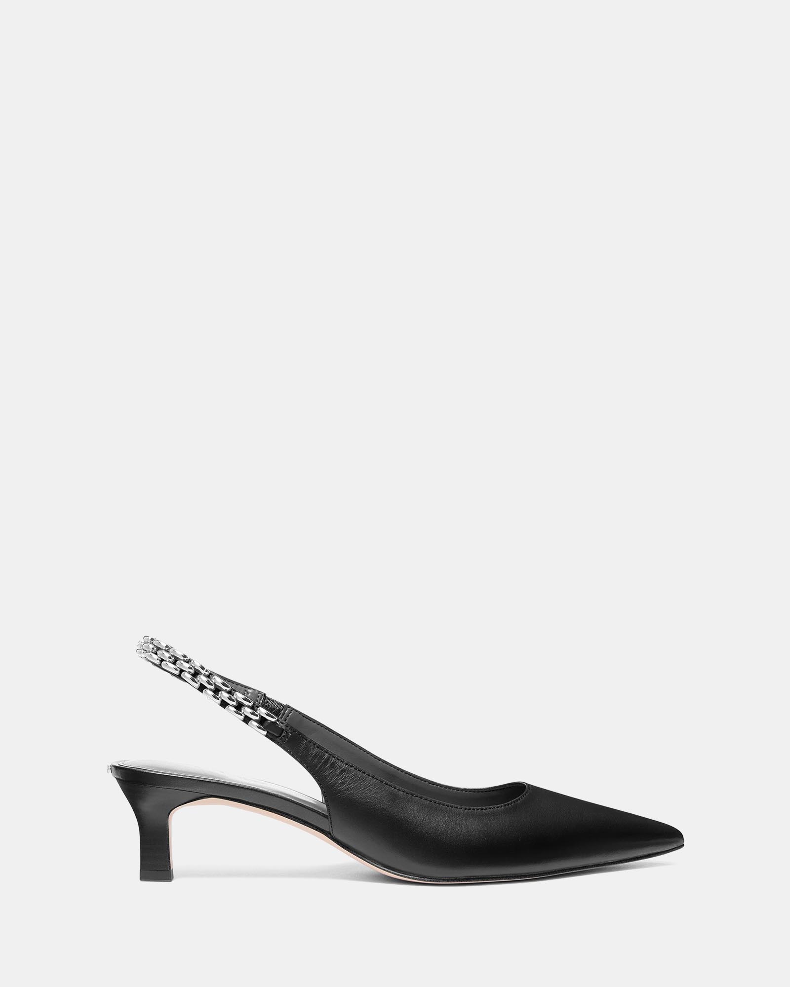 Marcia Kitten Sling Pumps