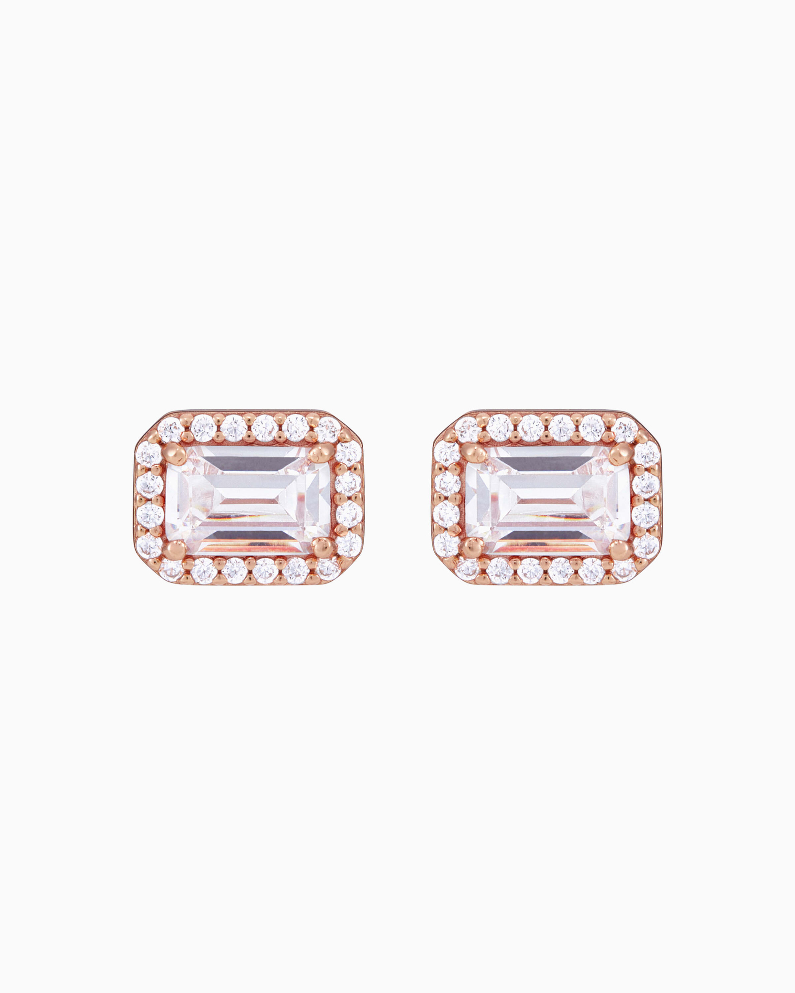 Premium Rose Gold Tone Earring
