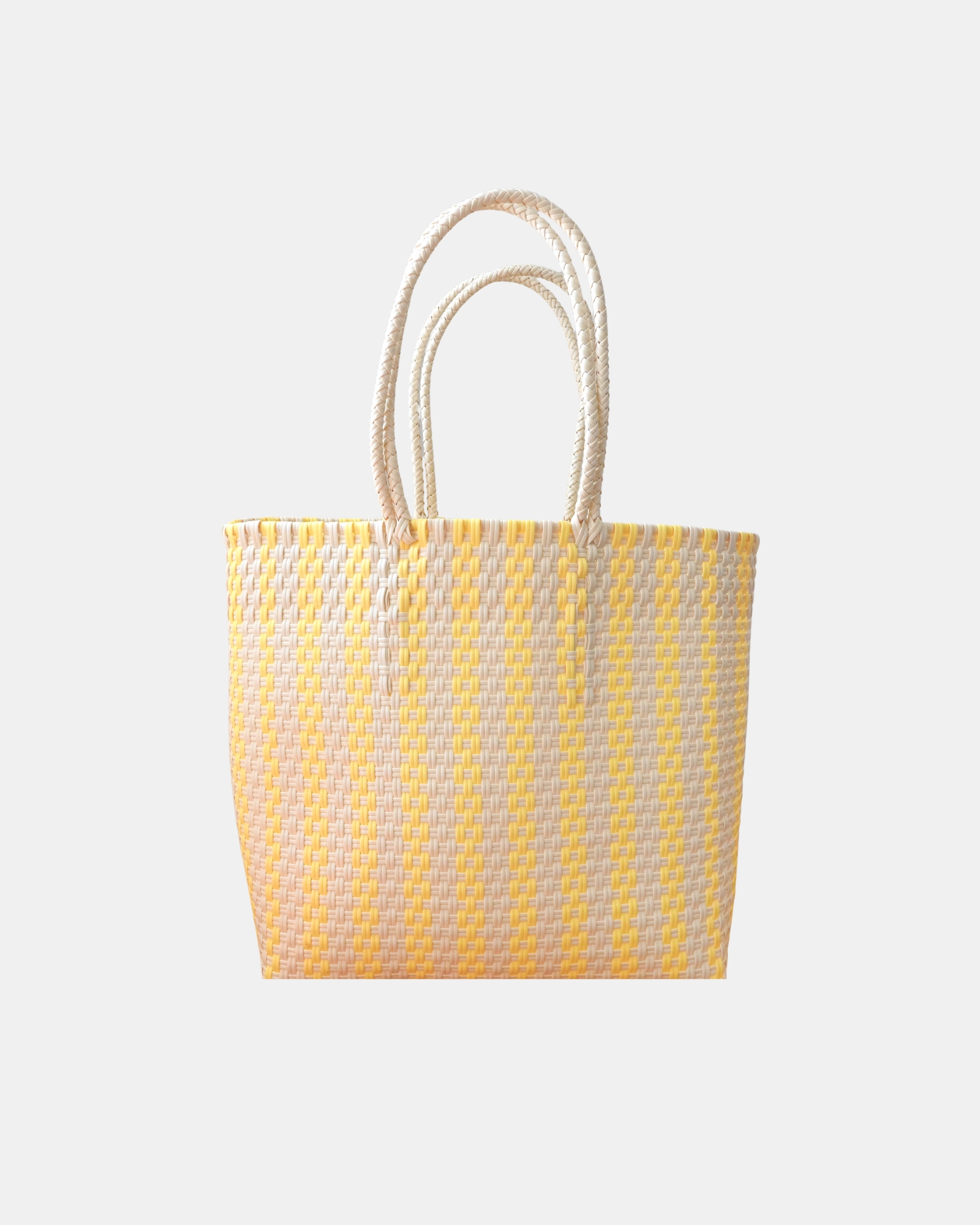 Woven Traveller Tote Limone
