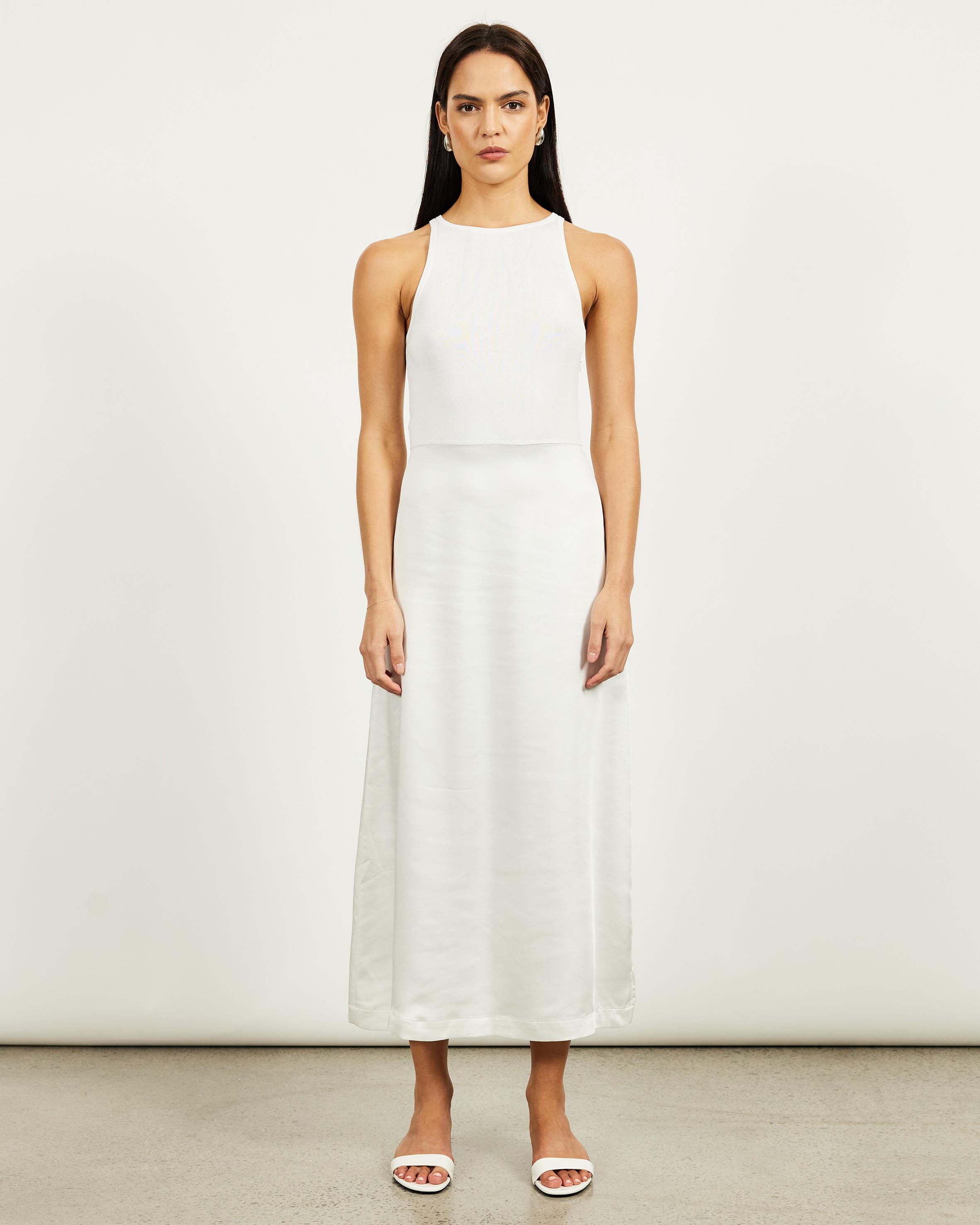 Eliza Contrast Knit Dress