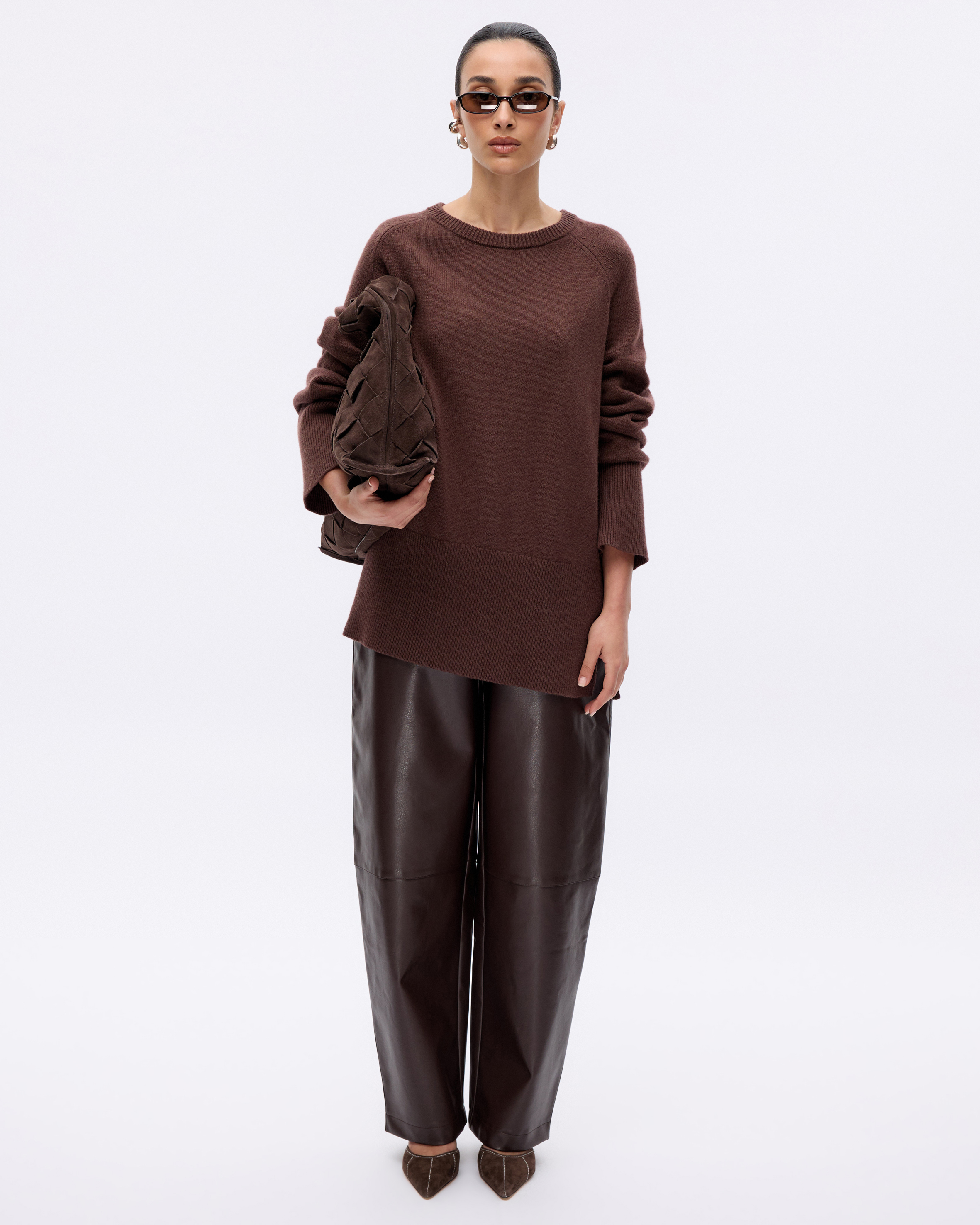 Emi Oversized Wool Cashmere Blend Knit