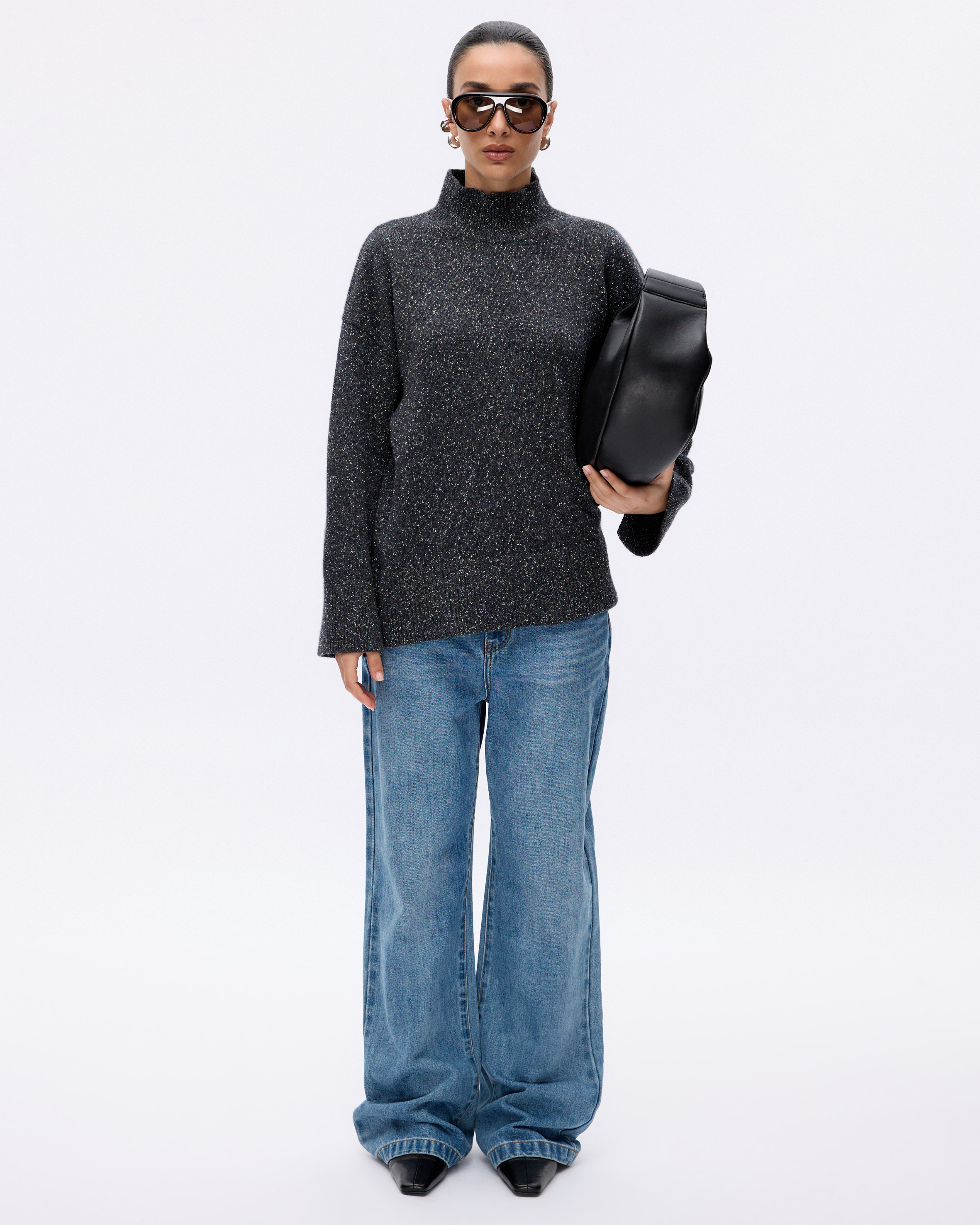 Rae Merino Wool Silk Blend Jumper