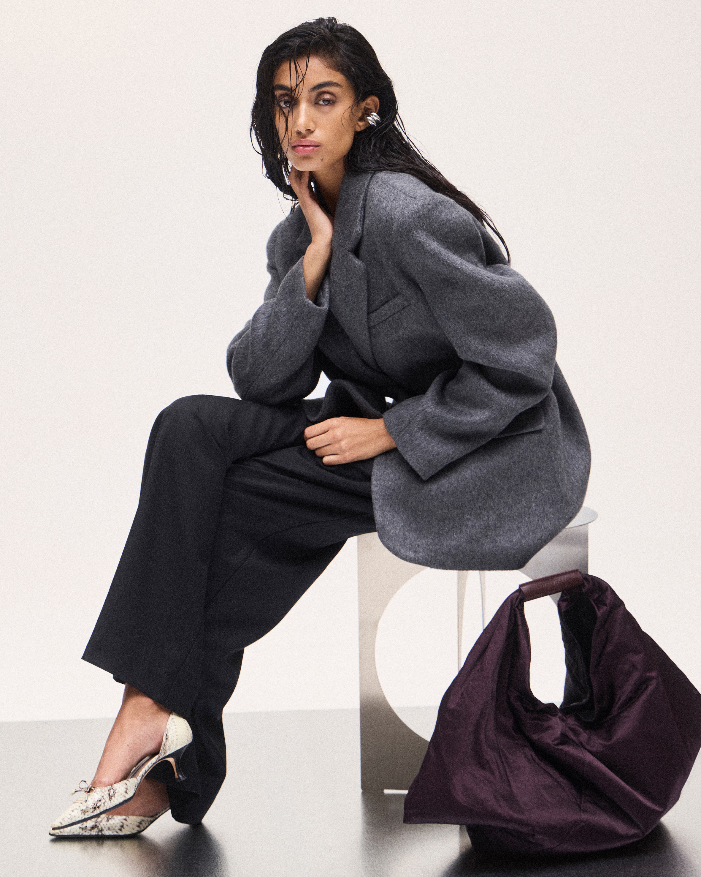 Kiara Brushed Wool Jacket