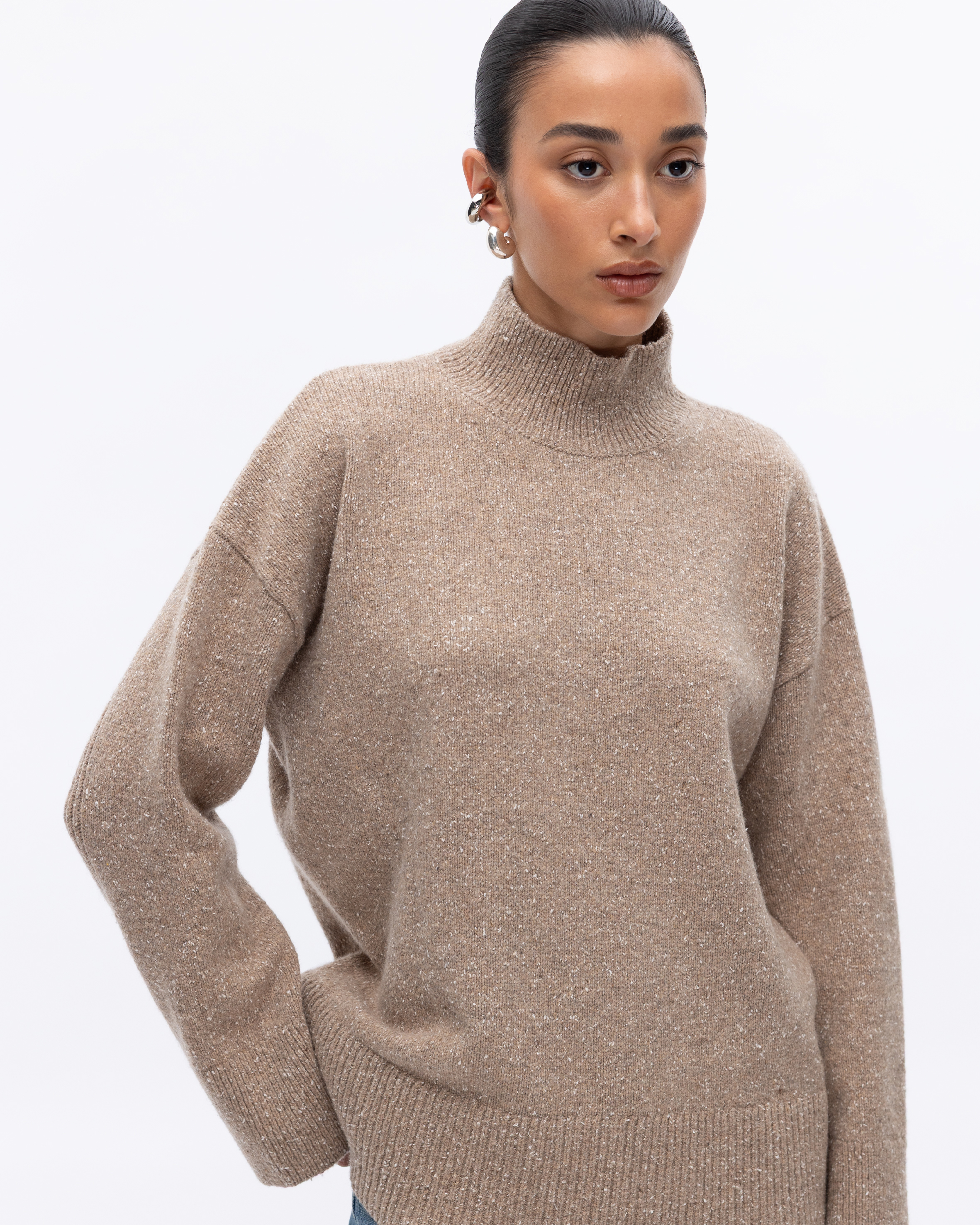 Rae Merino Wool Silk Blend Jumper